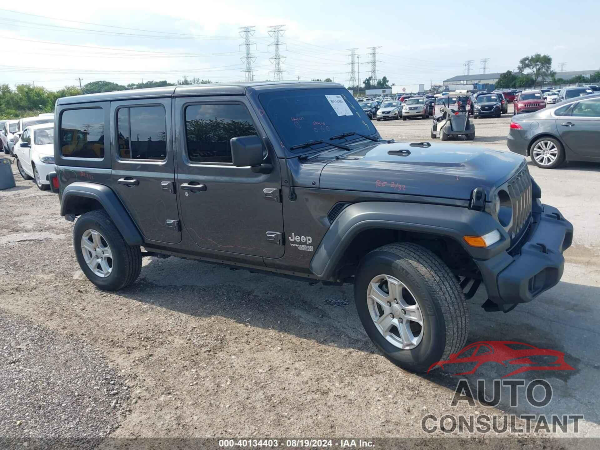 JEEP WRANGLER UNLIMITED 2018 - 1C4HJXDN7JW222628
