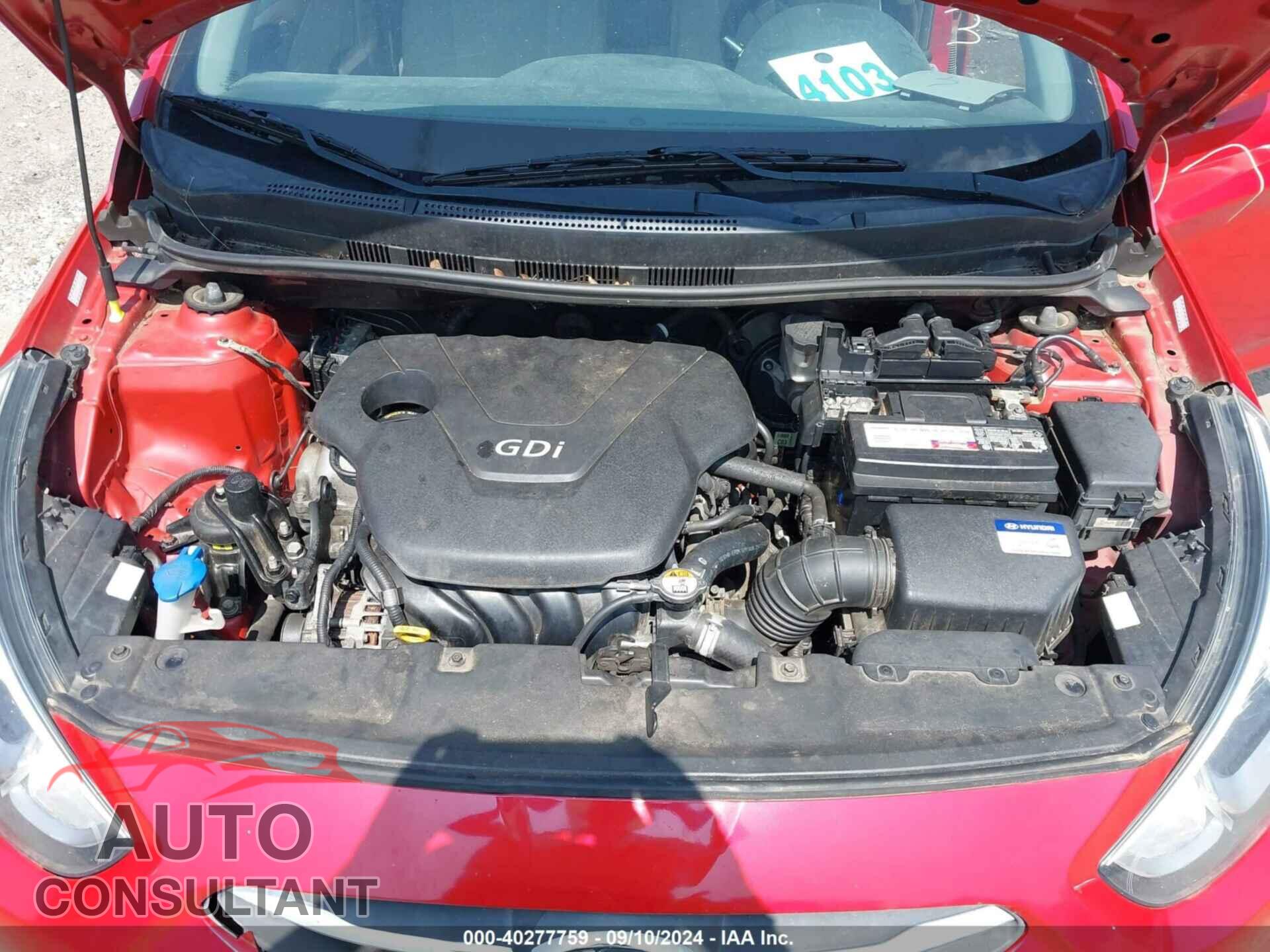 HYUNDAI ACCENT 2017 - KMHCT4AE5HU280262