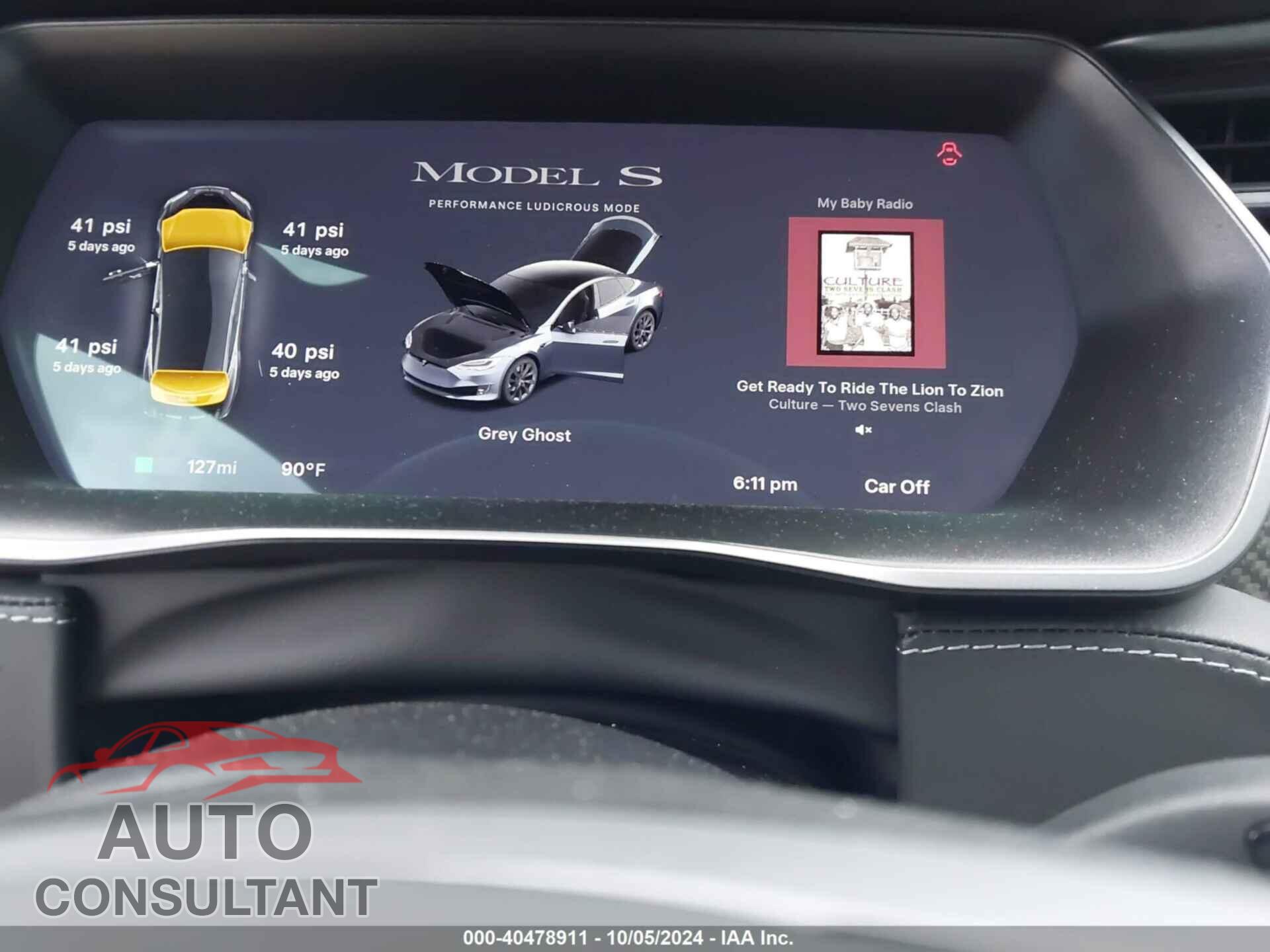 TESLA MODEL S 2020 - 5YJSA1E49LF412351