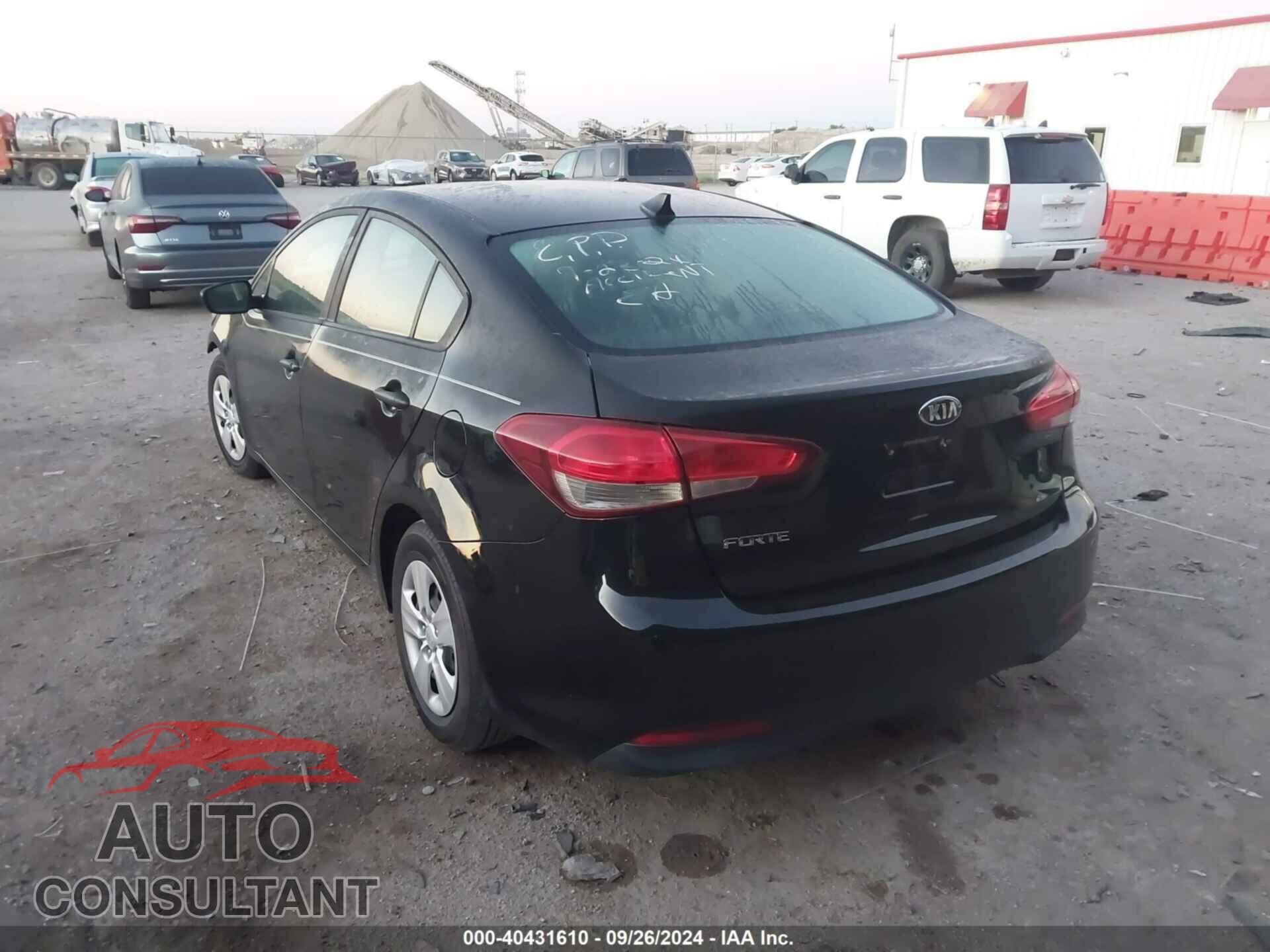 KIA FORTE 2017 - 3KPFK4A73HE089914