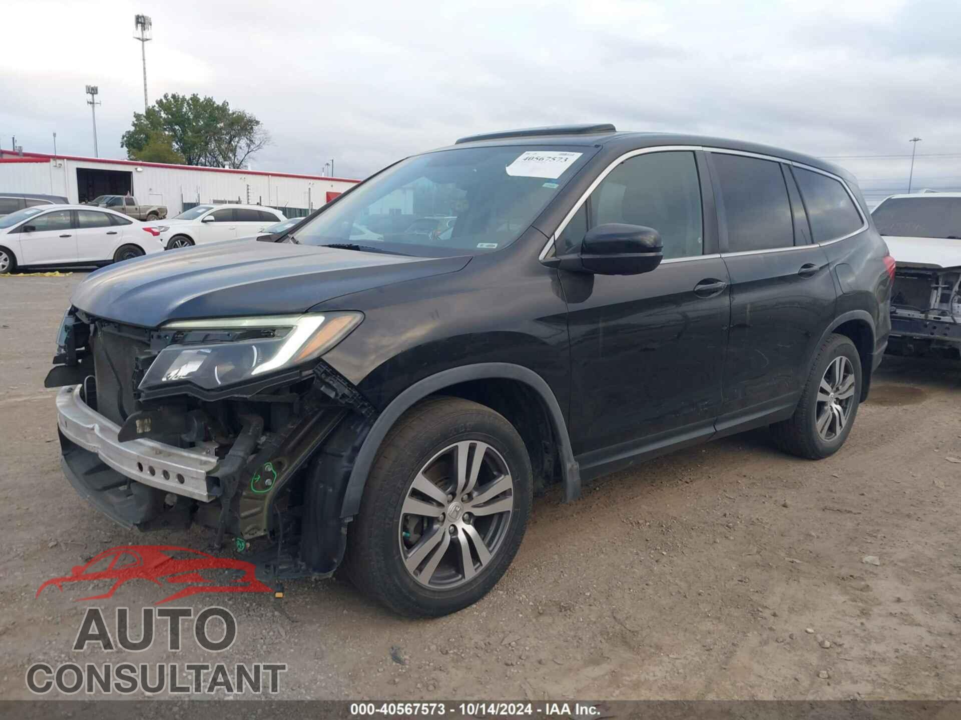HONDA PILOT 2017 - 5FNYF5H51HB036436
