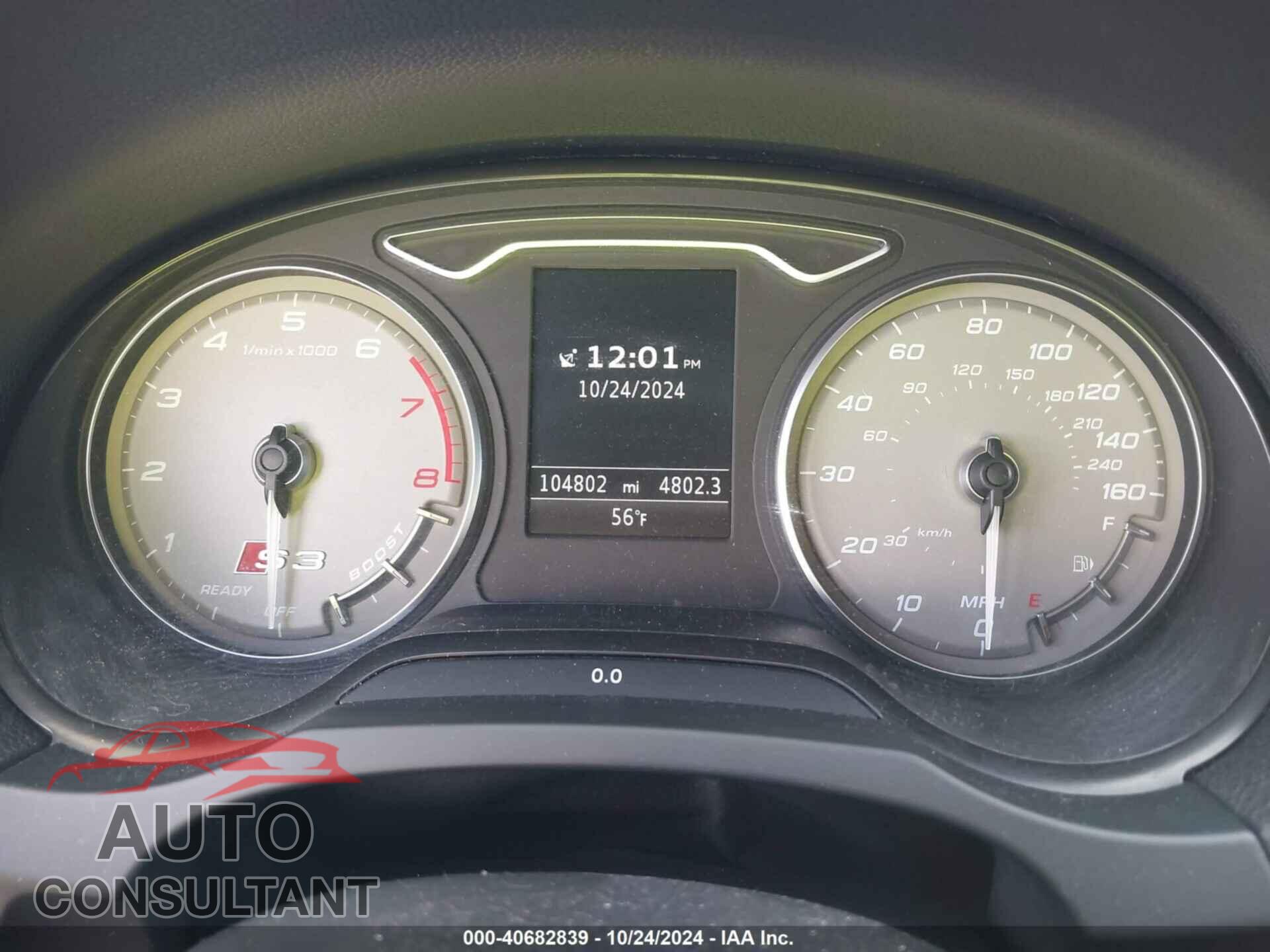 AUDI S3 2016 - WAUB1GFF3G1025258