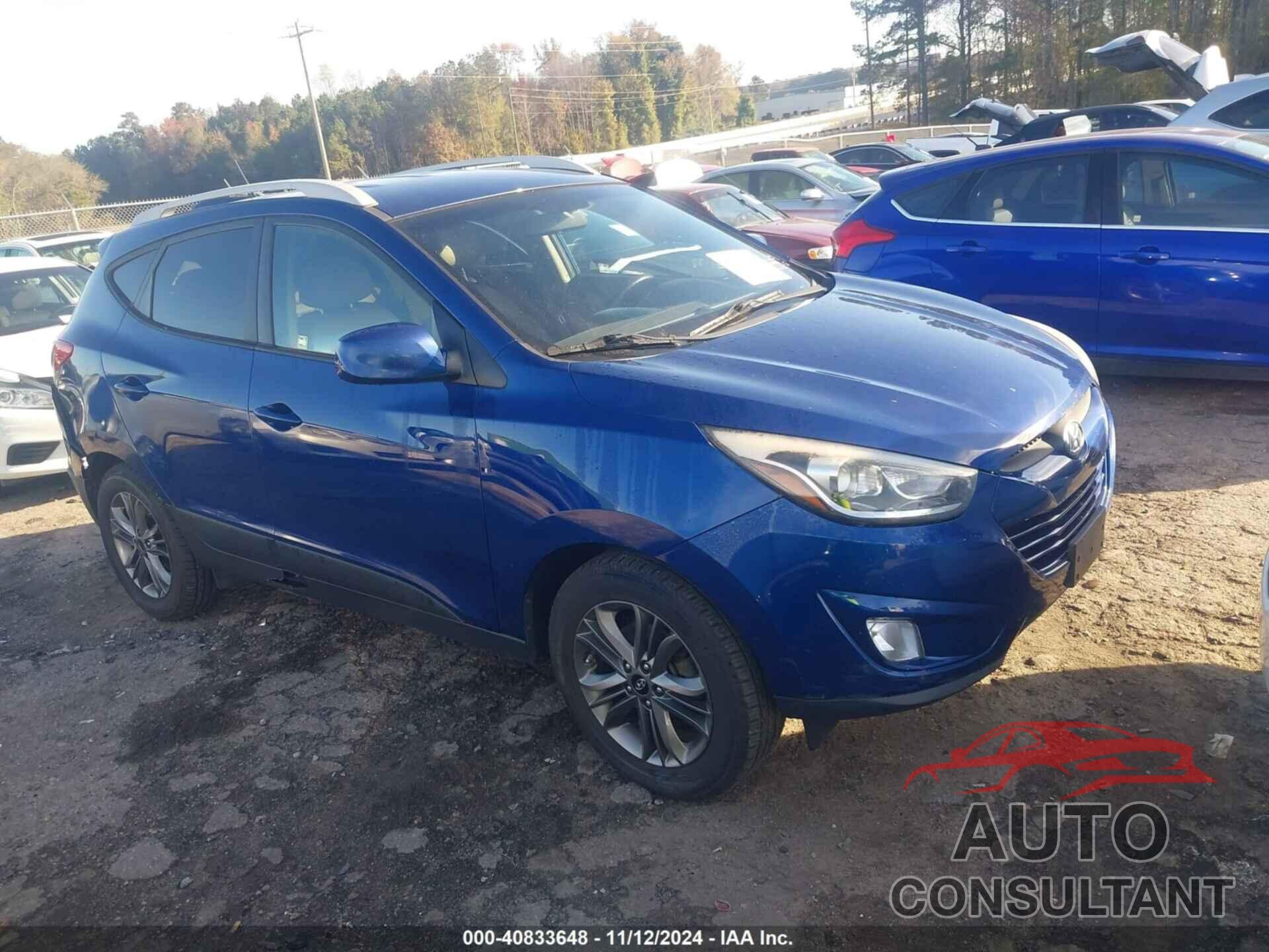 HYUNDAI TUCSON 2014 - KM8JUCAG1EU823523