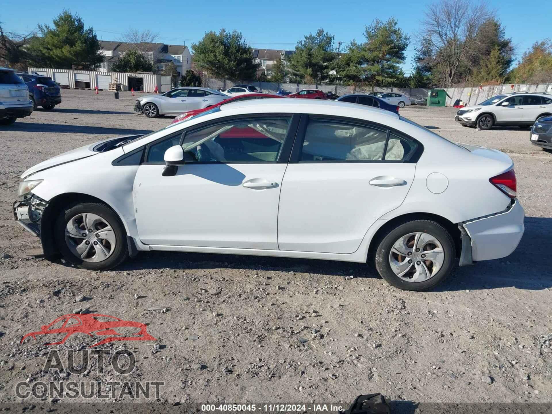 HONDA CIVIC 2013 - 2HGFB2F52DH521369