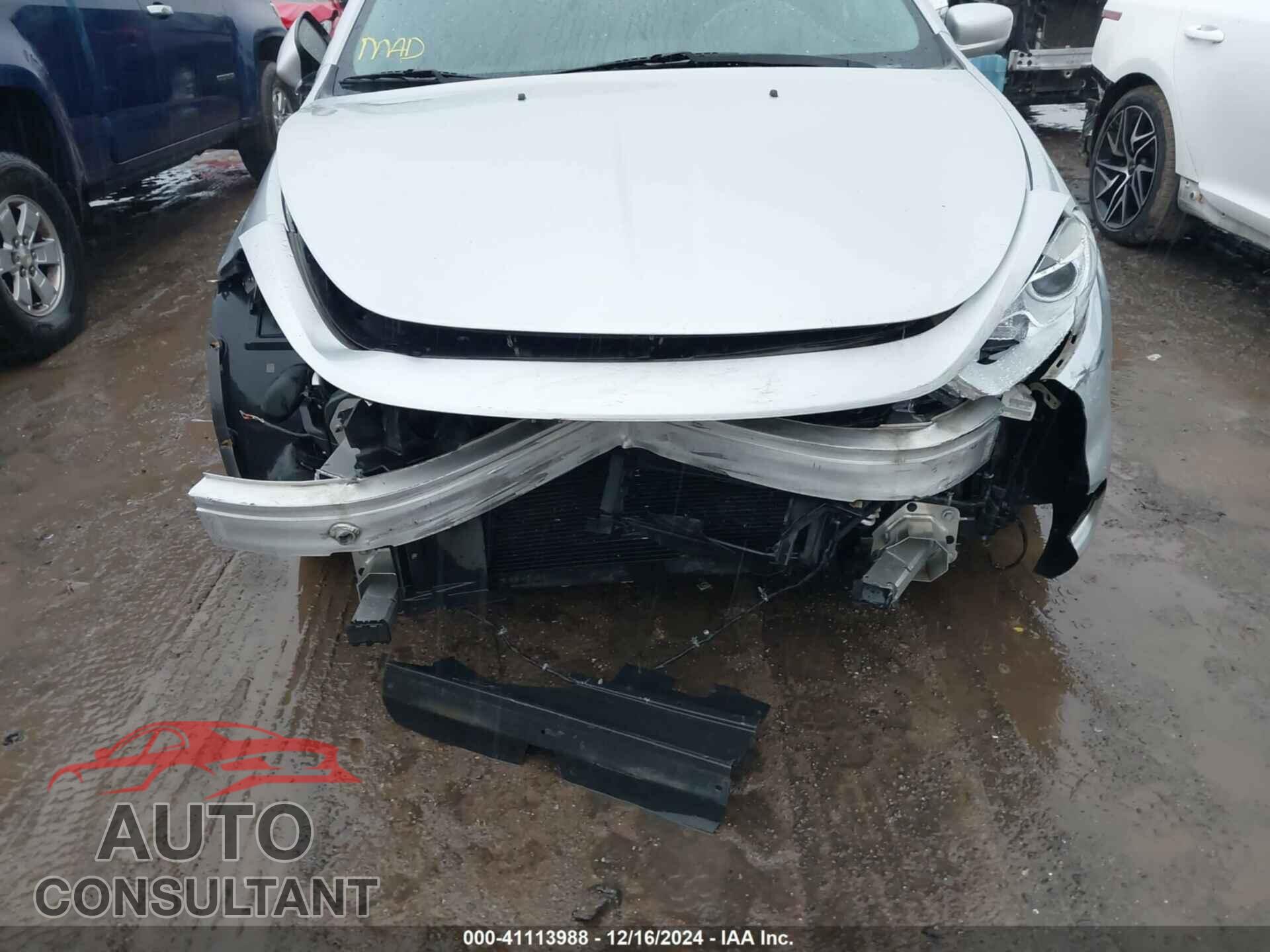 DODGE DART 2013 - 1C3CDFBA4DD143451
