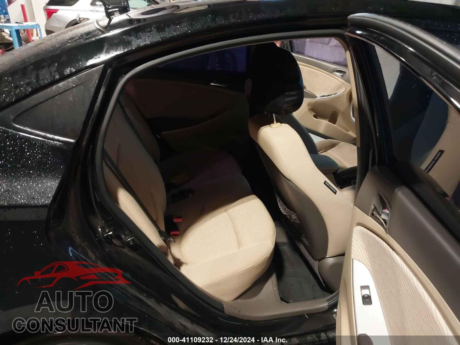 HYUNDAI ACCENT 2012 - KMHCU4AE5CU264259
