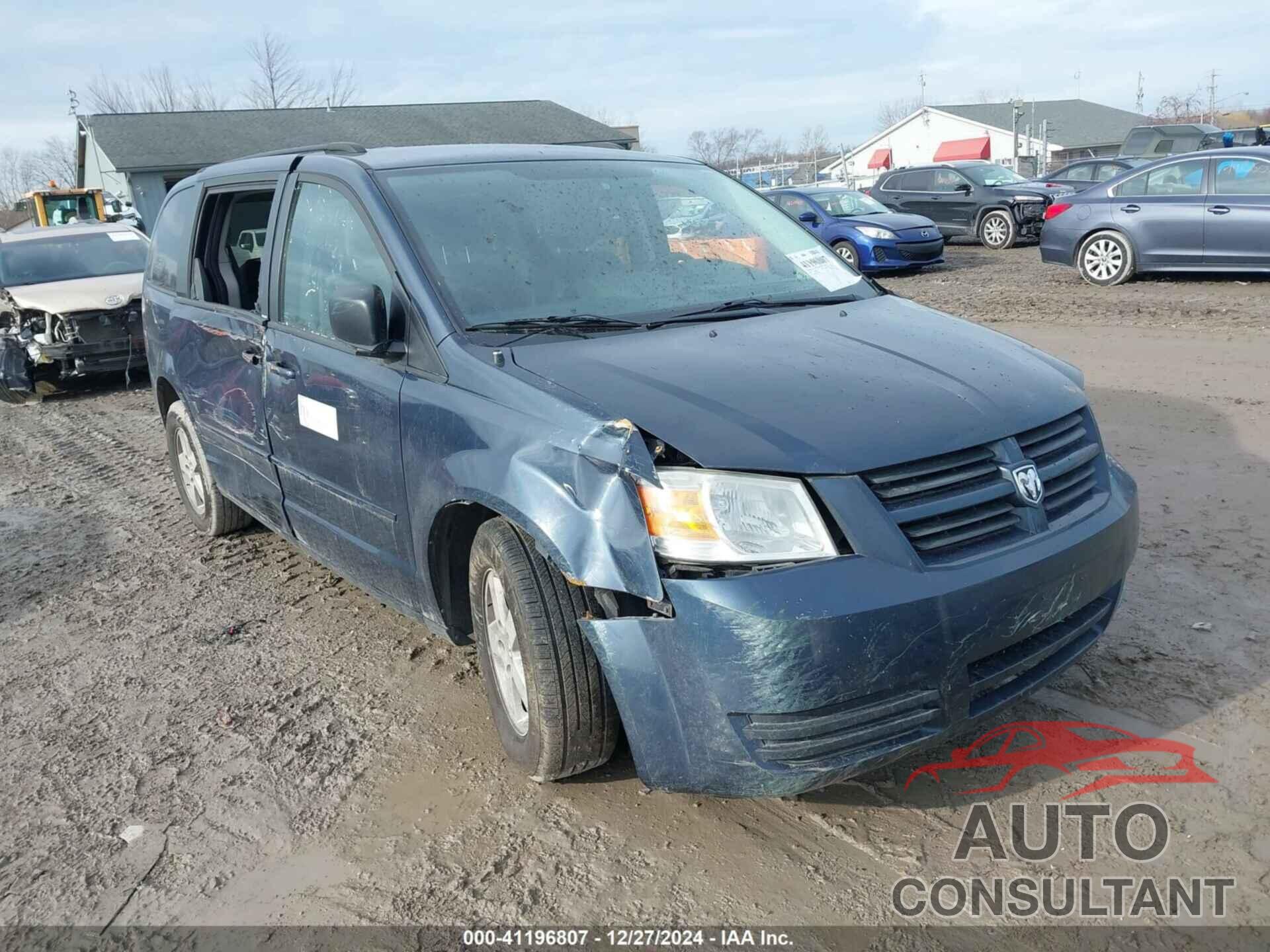 DODGE GRAND CARAVAN 2009 - 2D8HN44E69R616906