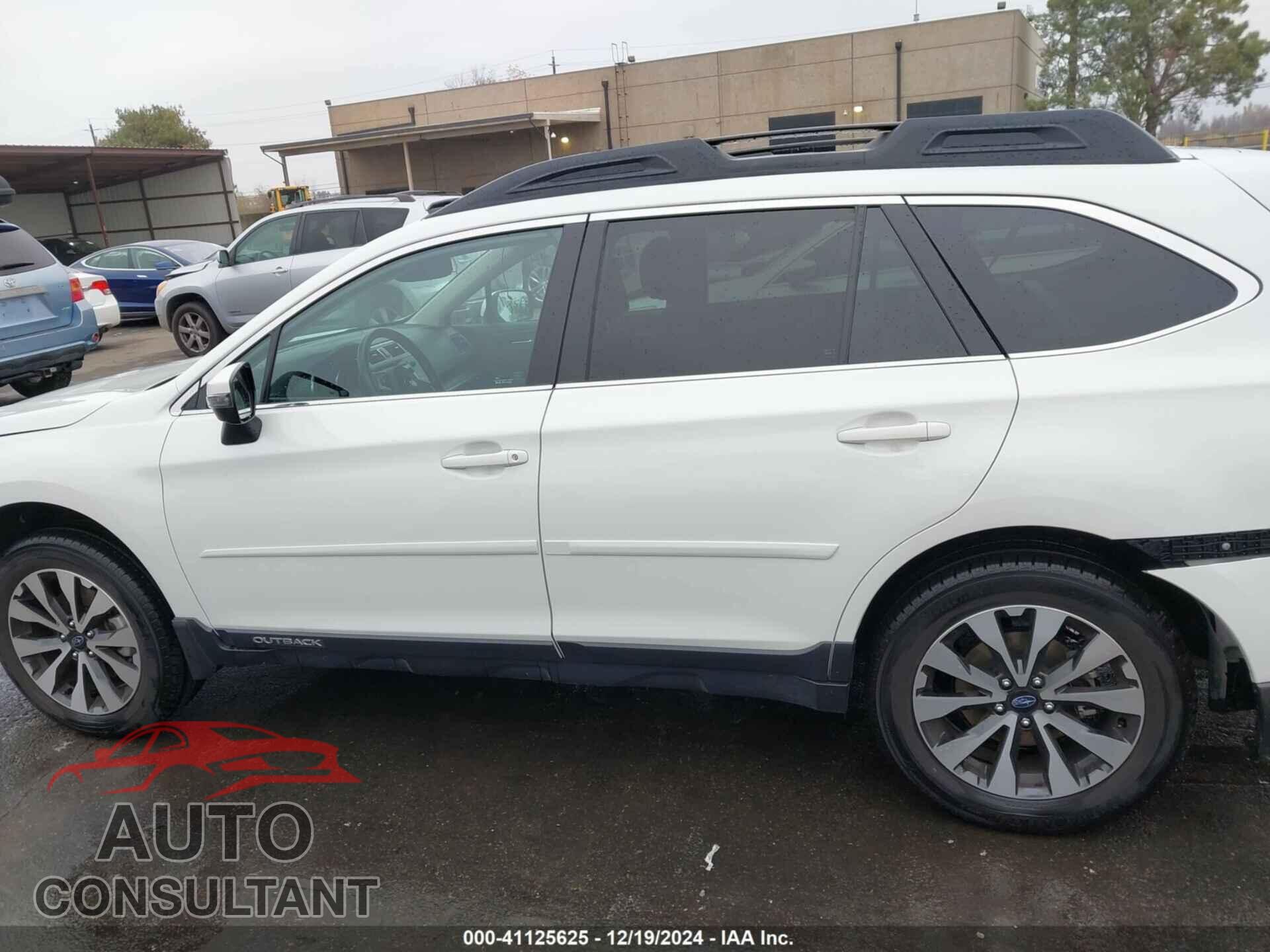 SUBARU OUTBACK 2016 - 4S4BSANCXG3349876