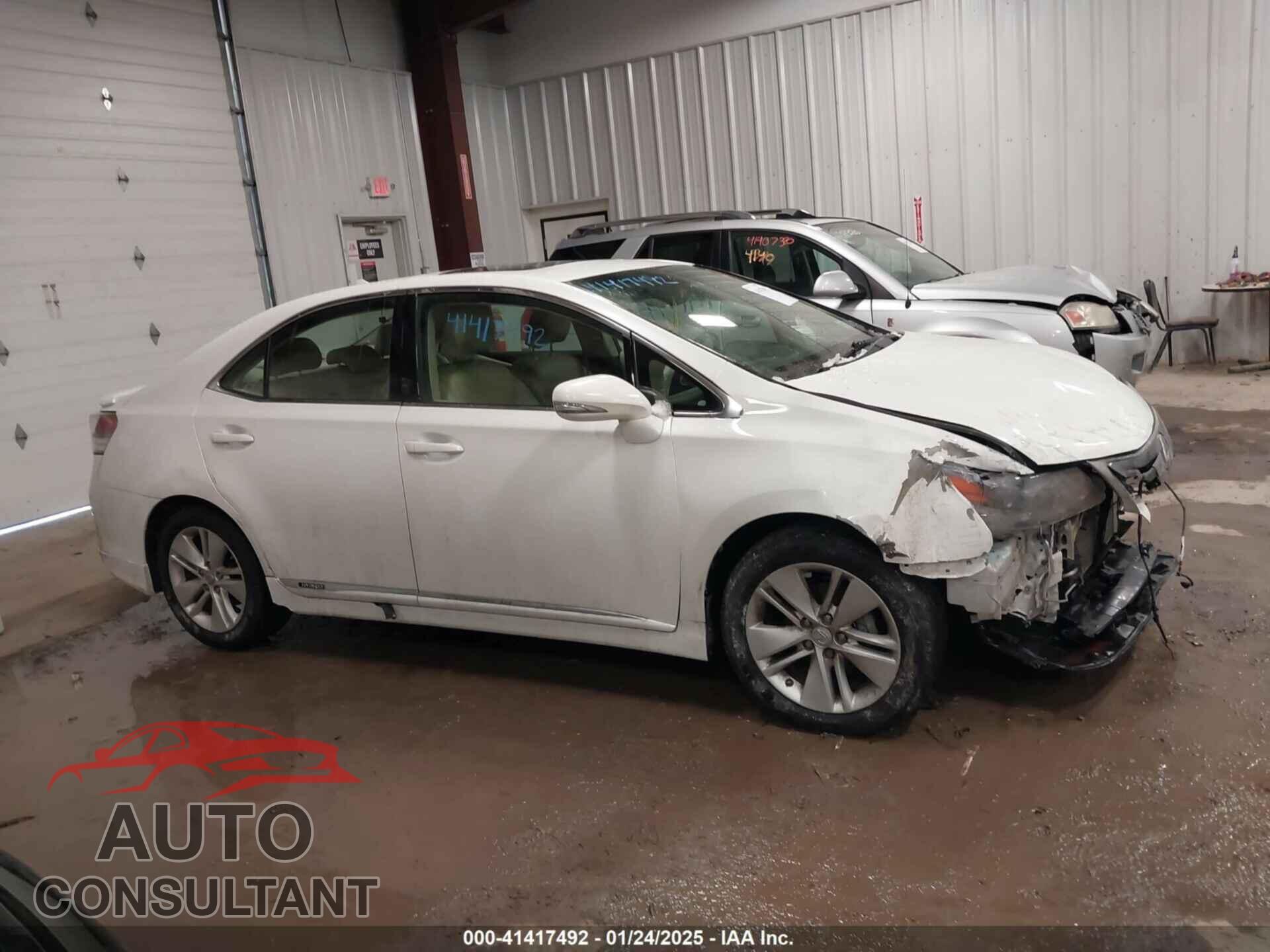 LEXUS HS 250H 2011 - JTHBB1BA9B2043482