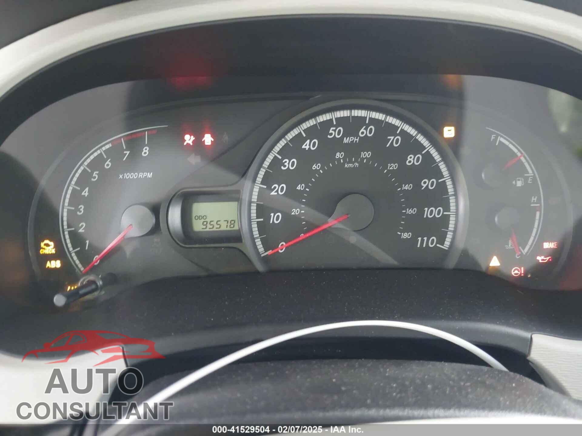 TOYOTA SIENNA 2011 - 5TDKK3DC7BS068255