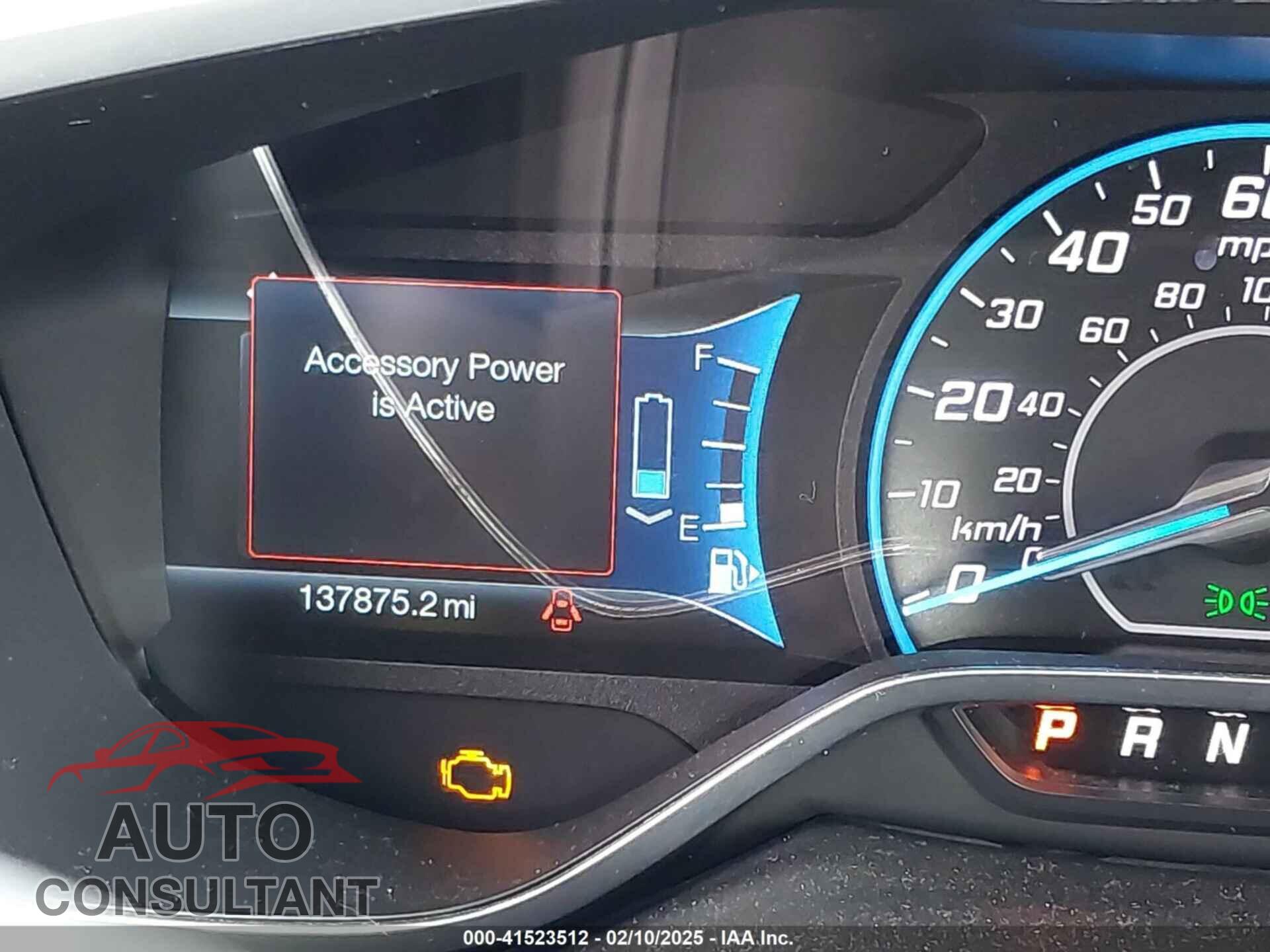 FORD C-MAX ENERGI 2014 - 1FADP5CU7EL503979