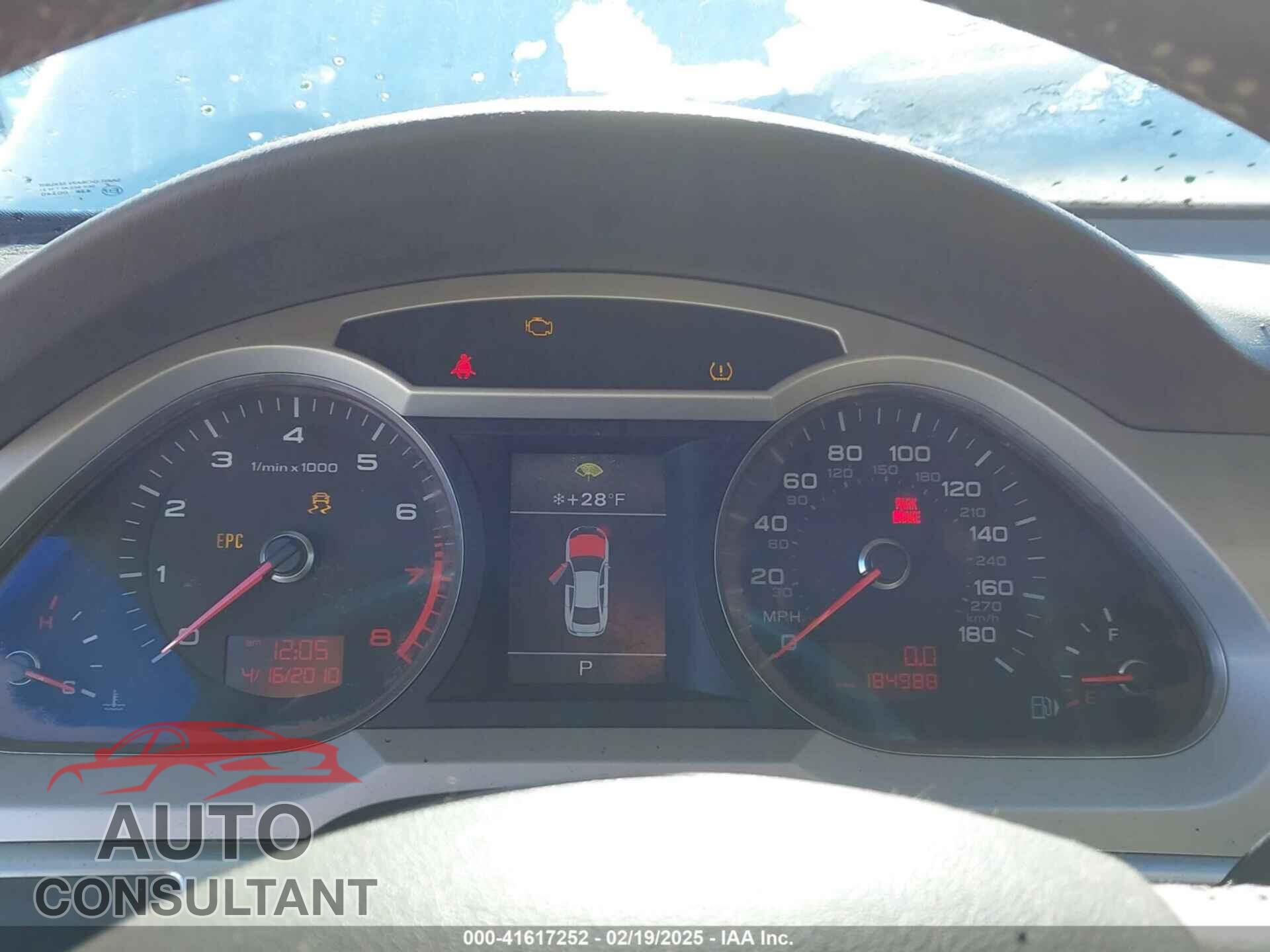 AUDI A6 2011 - WAUKGAFB8BN059531