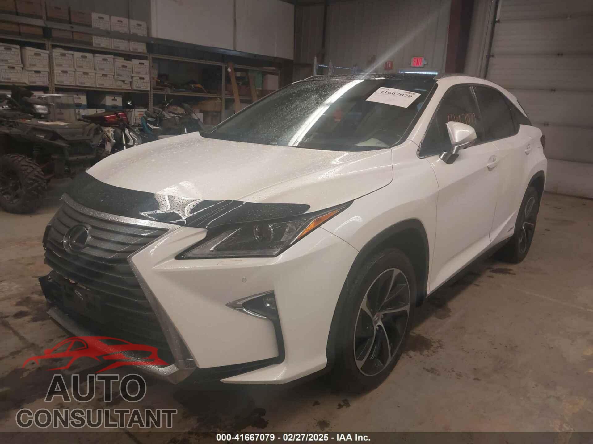 LEXUS RX 450H 2017 - 2T2BGMCA5HC012321