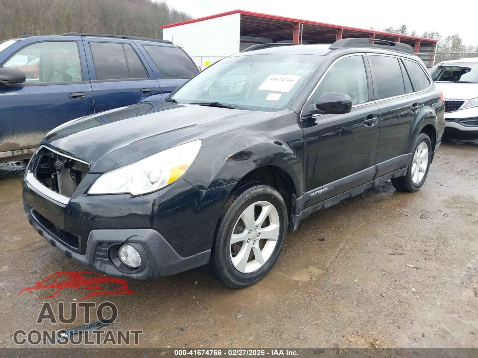 SUBARU OUTBACK 2014 - 4S4BRBCC2E3235260
