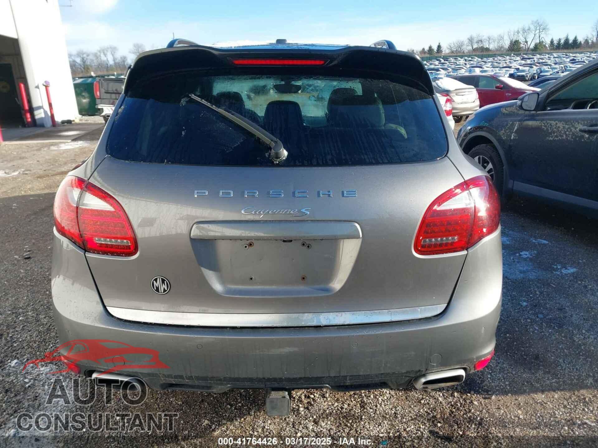 PORSCHE CAYENNE 2013 - WP1AB2A28DLA86543