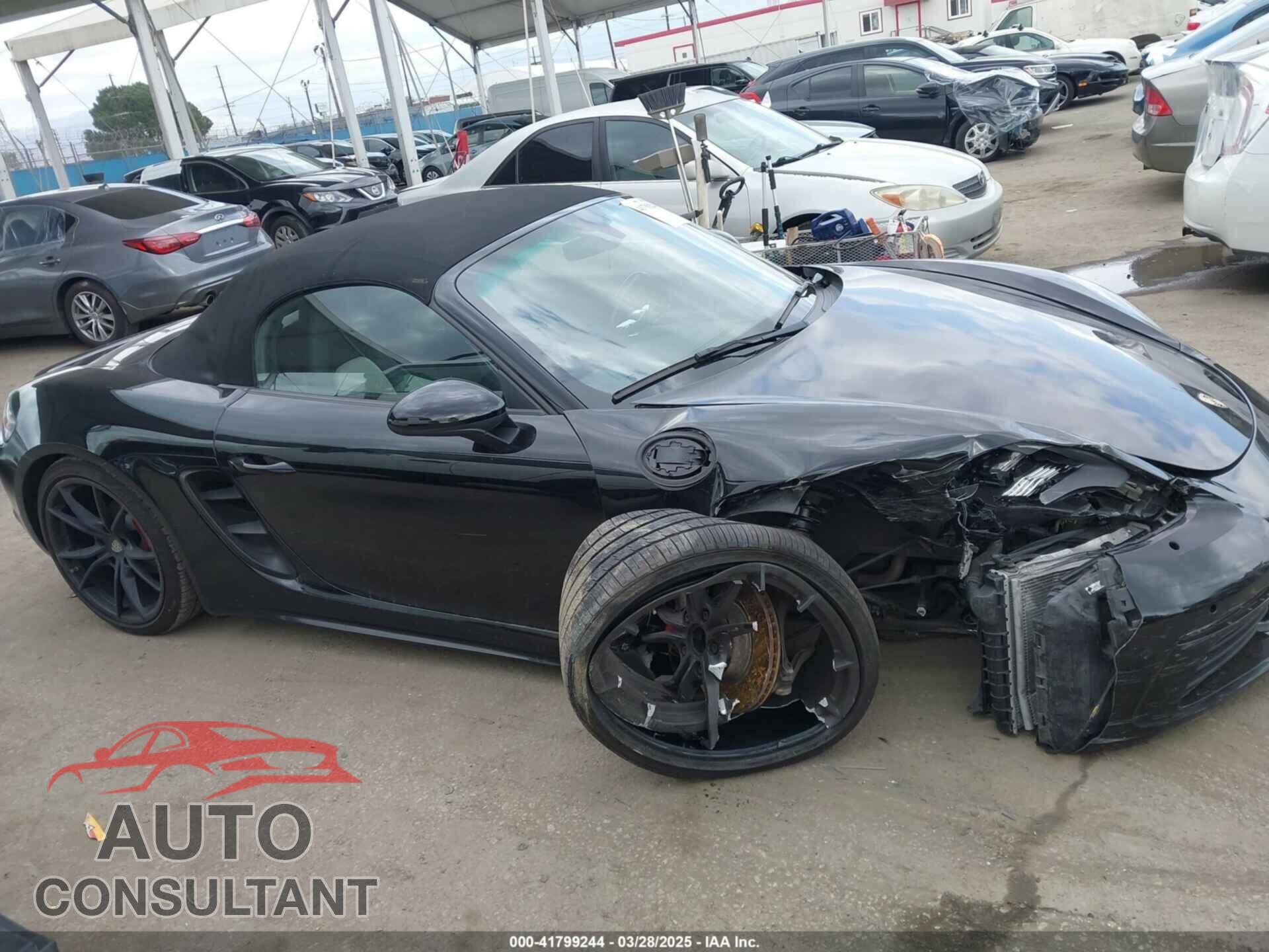 PORSCHE 718 BOXSTER 2018 - WP0CA2A84JS210262