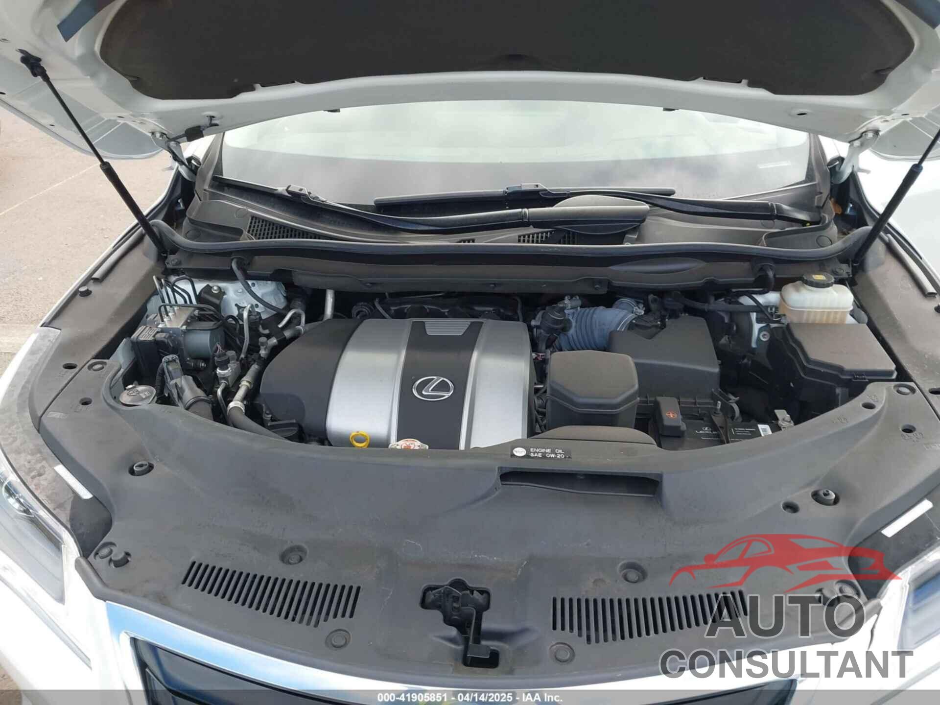 LEXUS RX 350 2019 - JTJBZMCA6K2045071