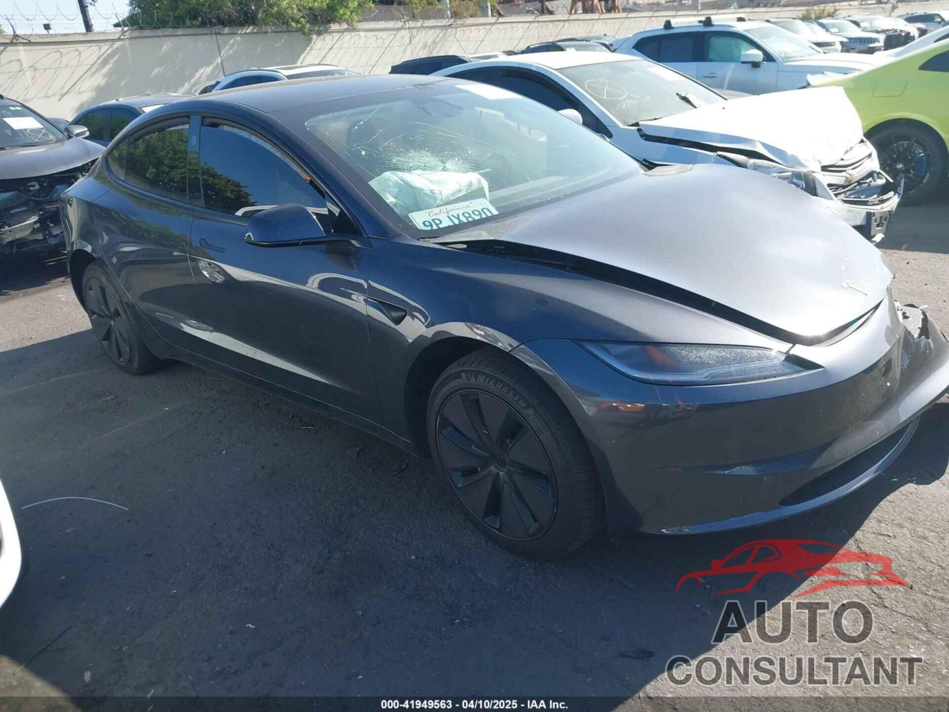 TESLA MODEL 3 2024 - 5YJ3E1EA7RF865021
