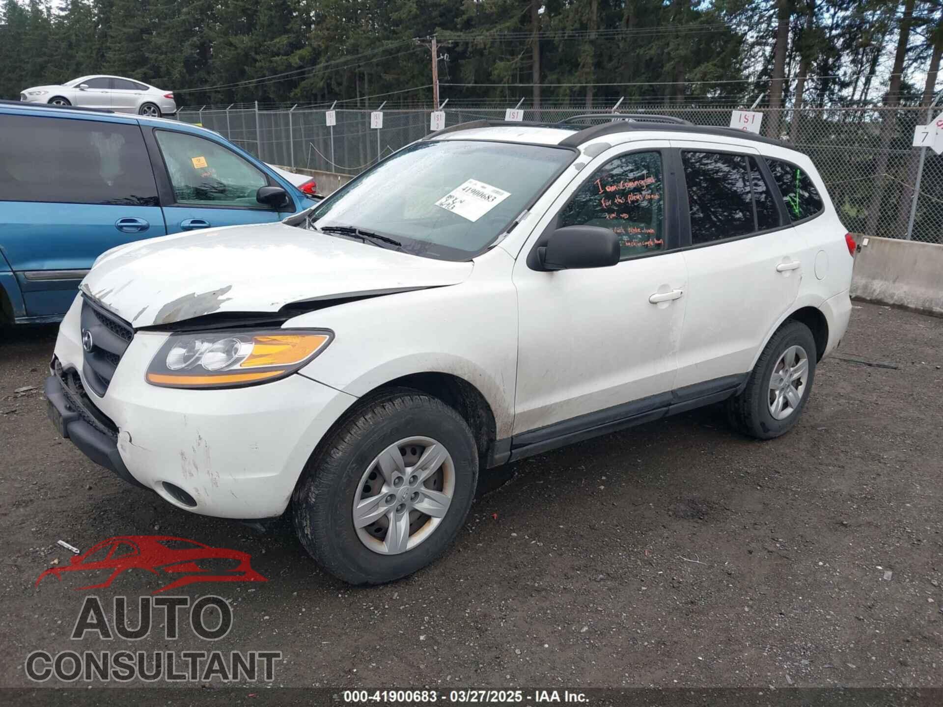 HYUNDAI SANTA FE 2009 - 5NMSG73D39H329770