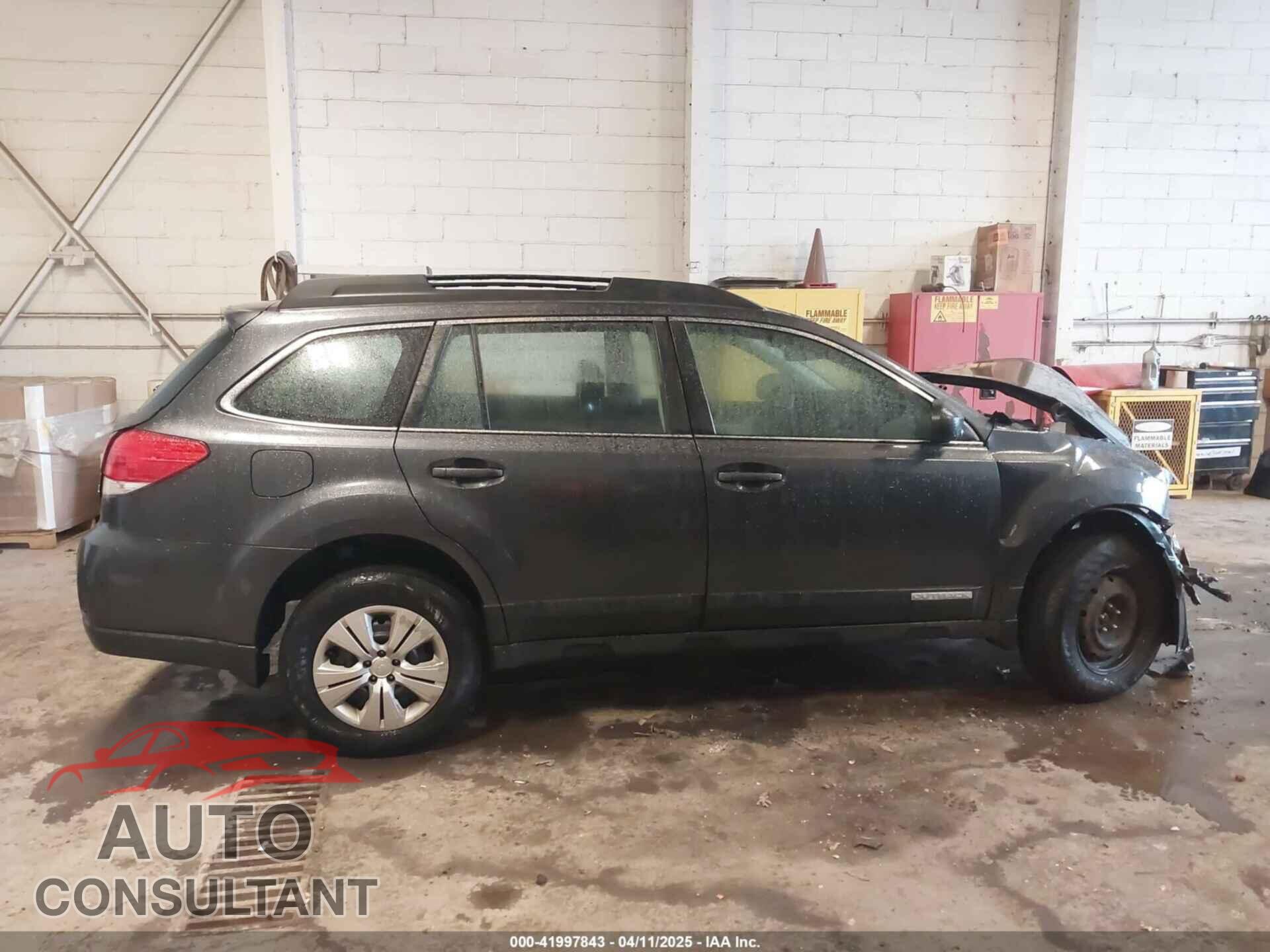 SUBARU OUTBACK 2011 - 4S4BRBAC8B3424672