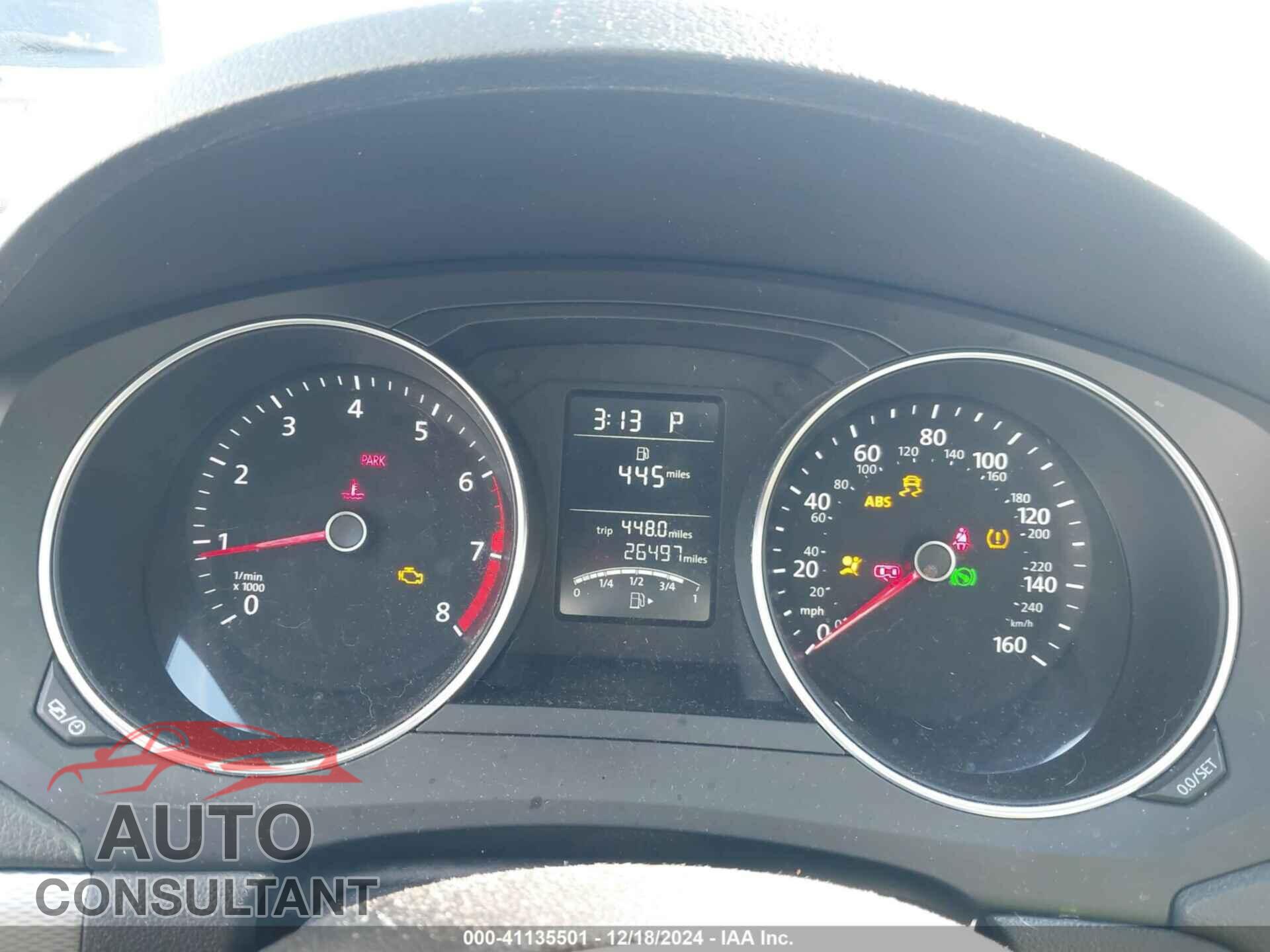 VOLKSWAGEN JETTA 2017 - 3VW2B7AJ9HM291395