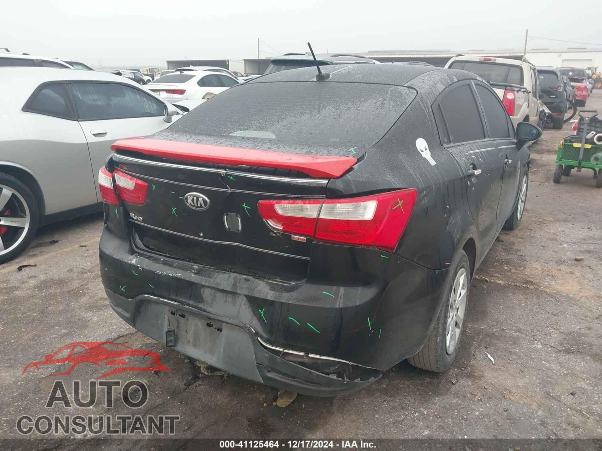 KIA RIO 2013 - KNADM4A37D6273426