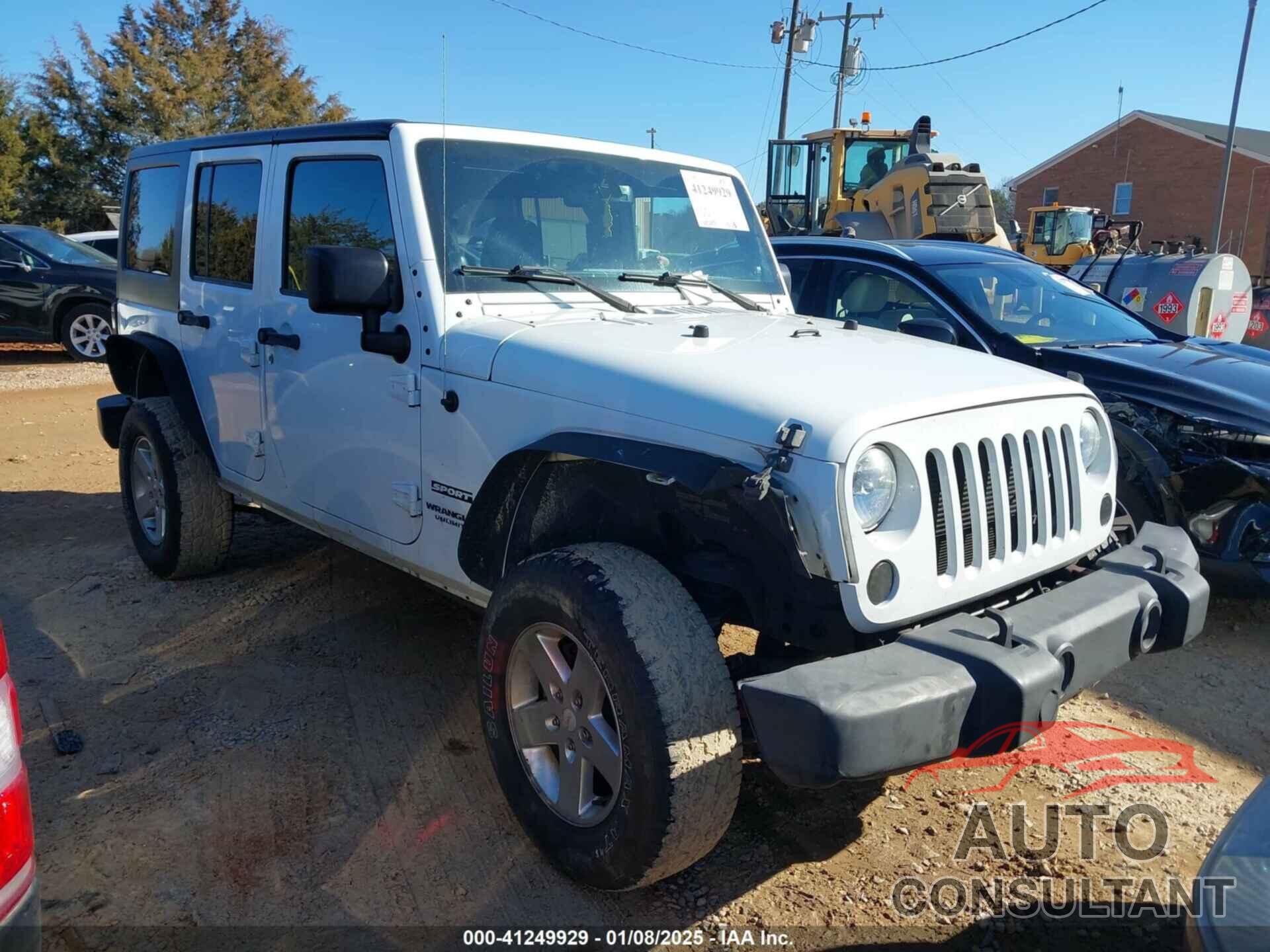 JEEP WRANGLER UNLIMITED 2014 - 1C4BJWDG0EL176259