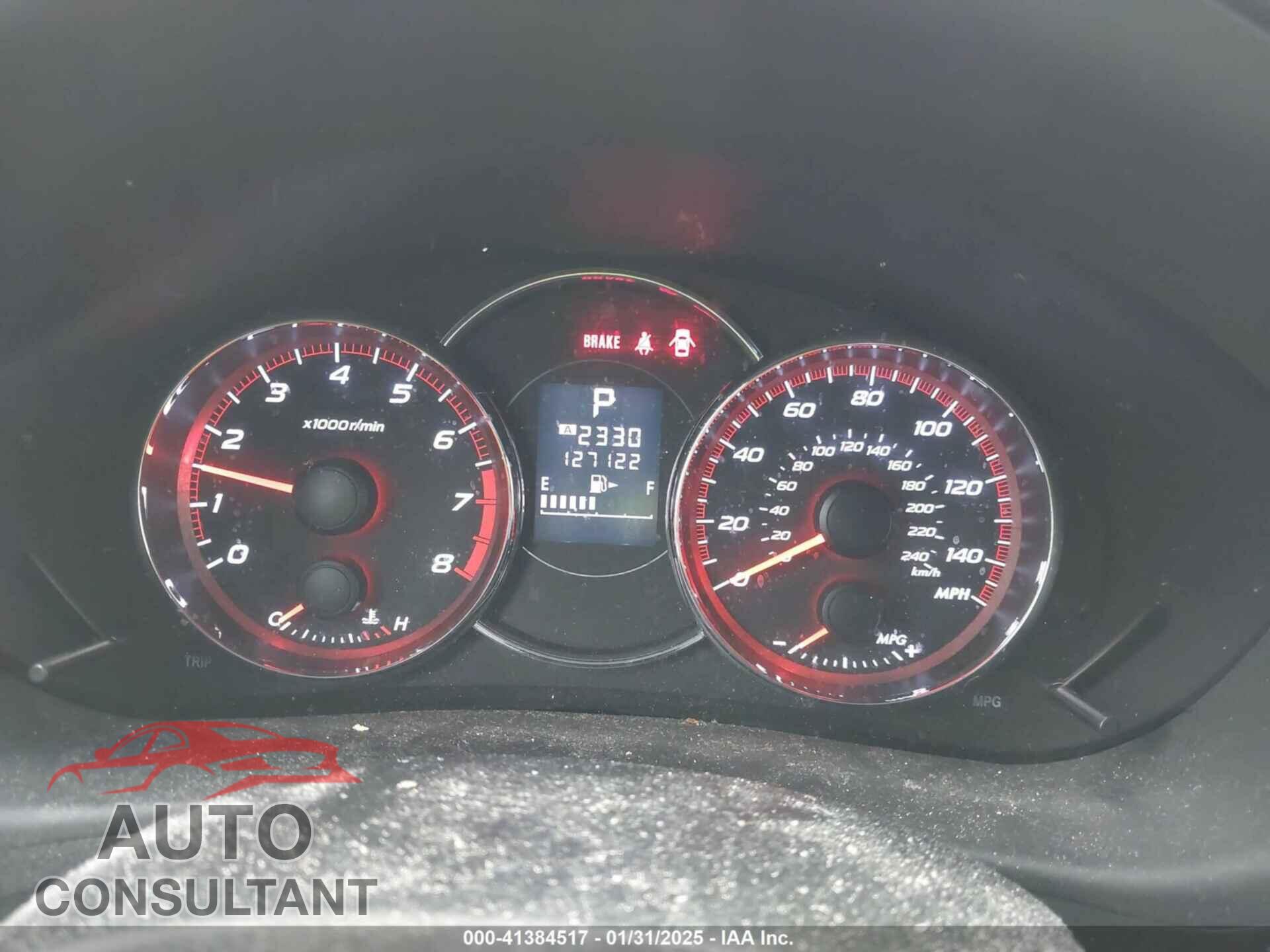 SUBARU FORESTER 2012 - JF2SHGGC2CH423499