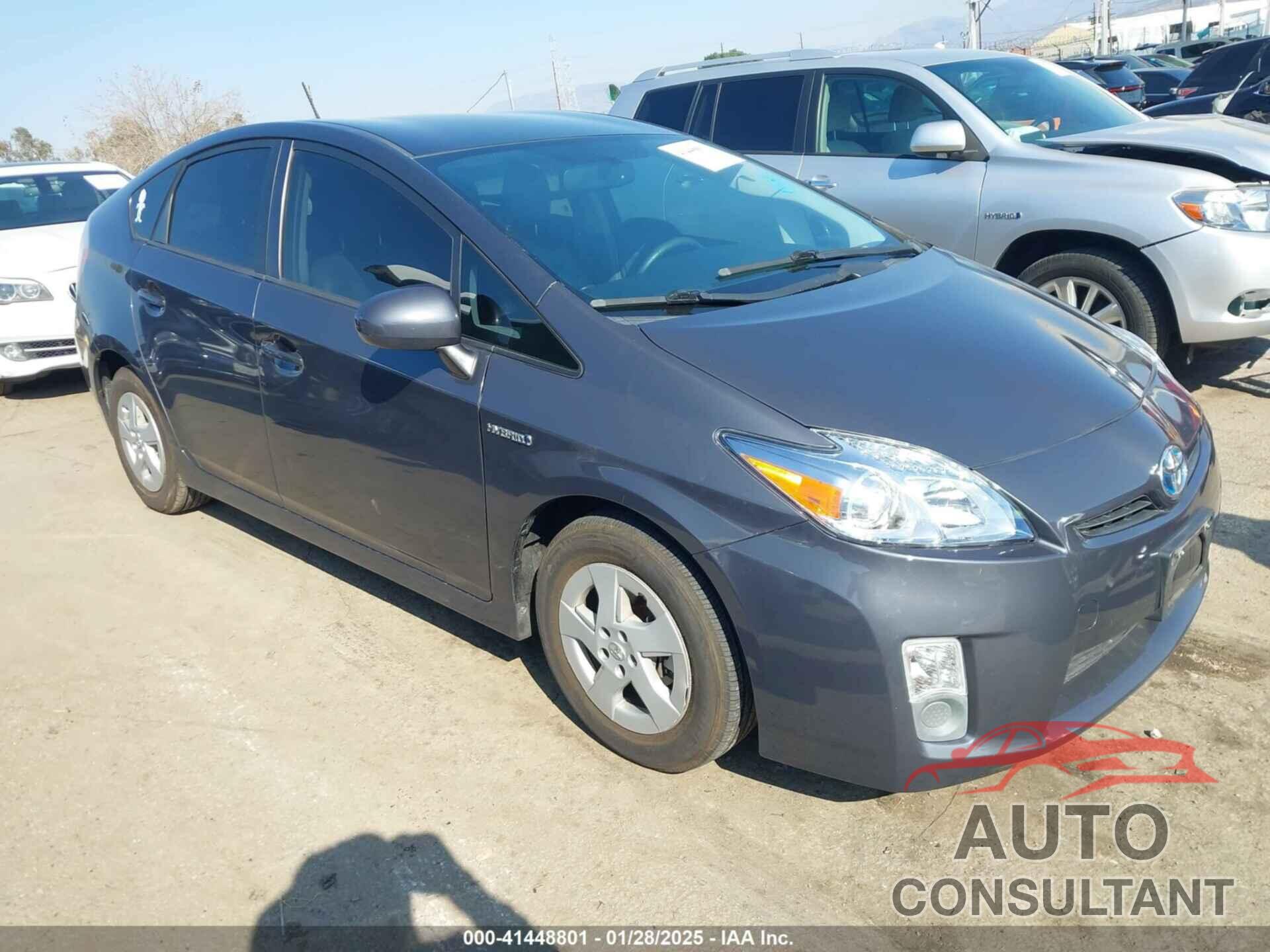 TOYOTA PRIUS 2011 - JTDKN3DU1B1387552