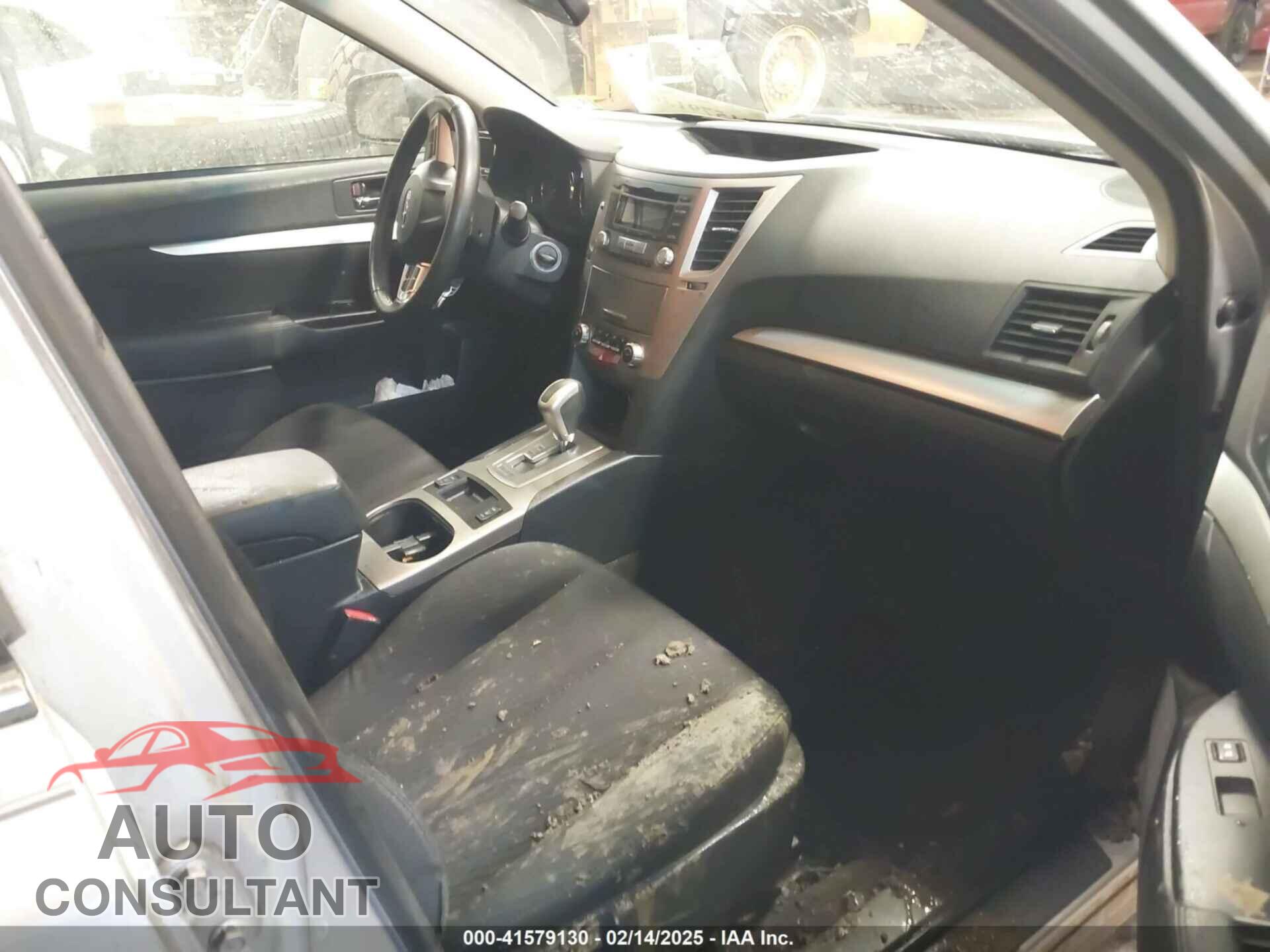 SUBARU OUTBACK 2012 - 4S4BRBCC9C3210692