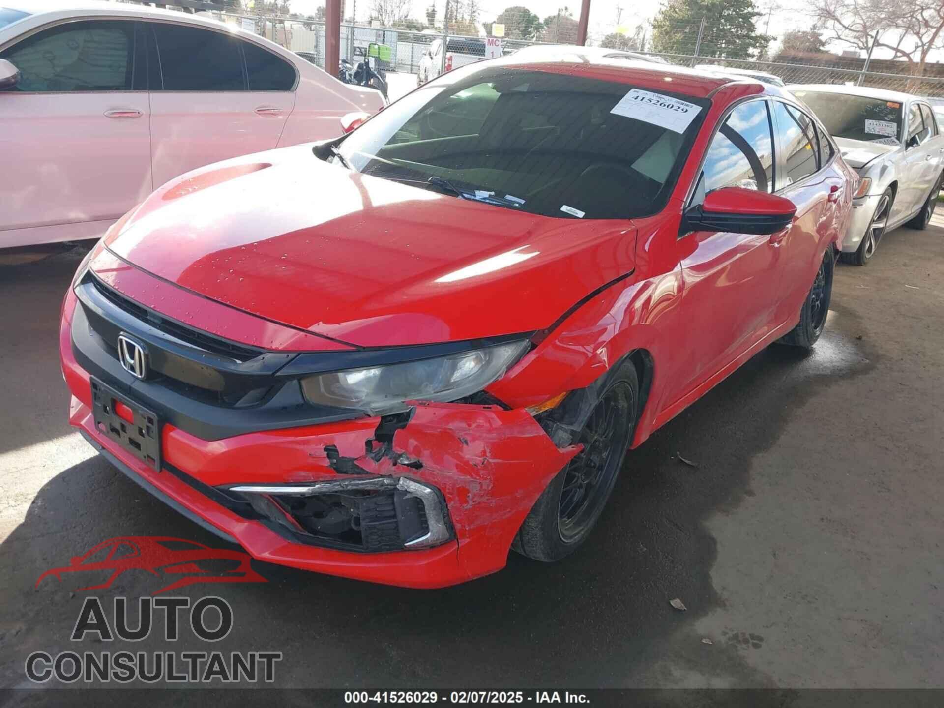 HONDA CIVIC 2019 - 2HGFC2F64KH501871