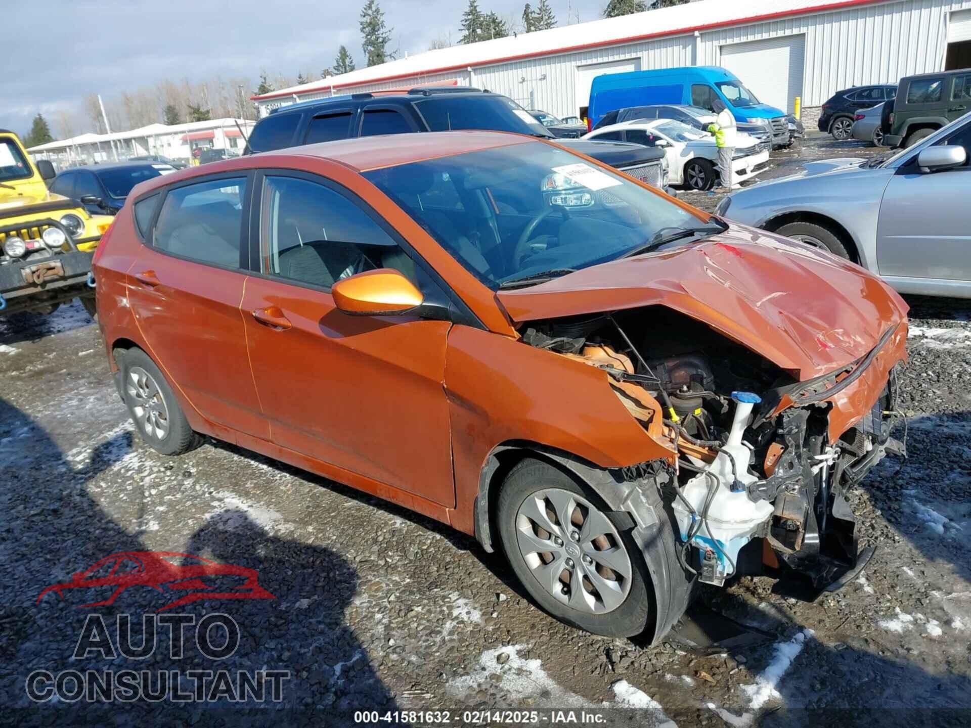 HYUNDAI ACCENT 2015 - KMHCT5AE7FU232071