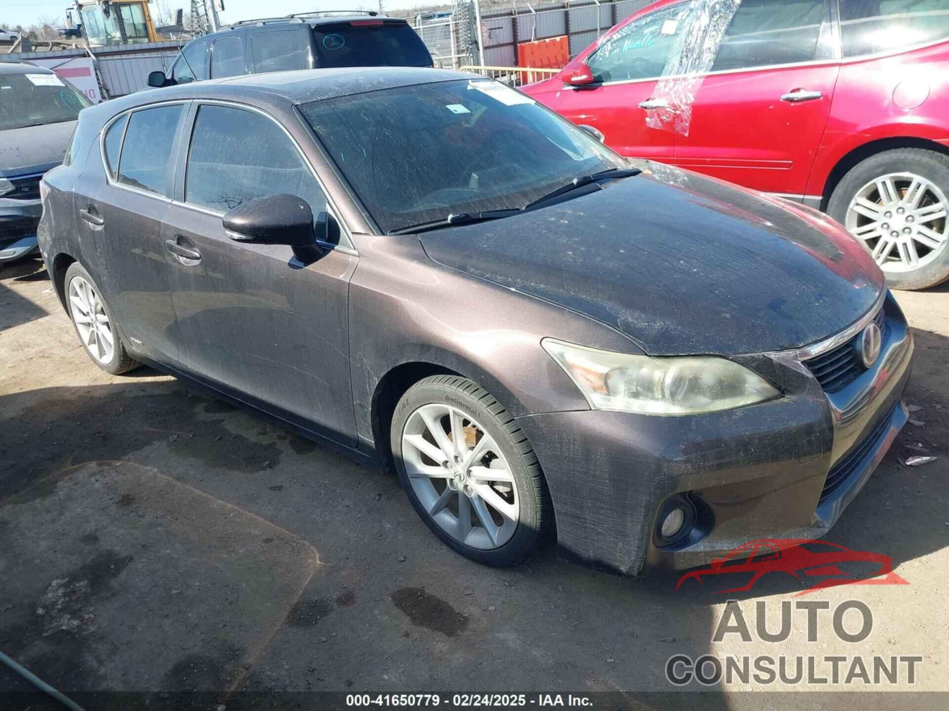 LEXUS CT 200H 2012 - JTHKD5BH8C2087344
