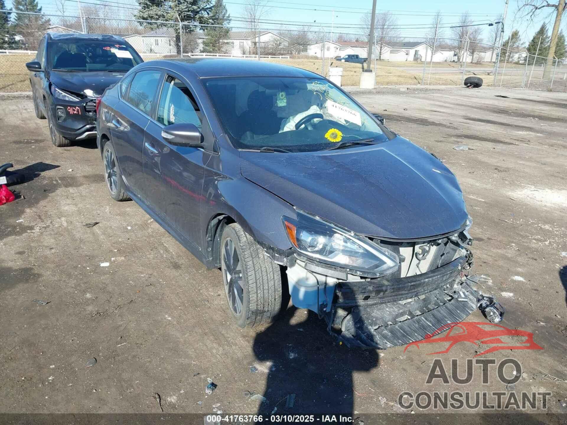 NISSAN SENTRA 2019 - 3N1AB7AP7KY347534