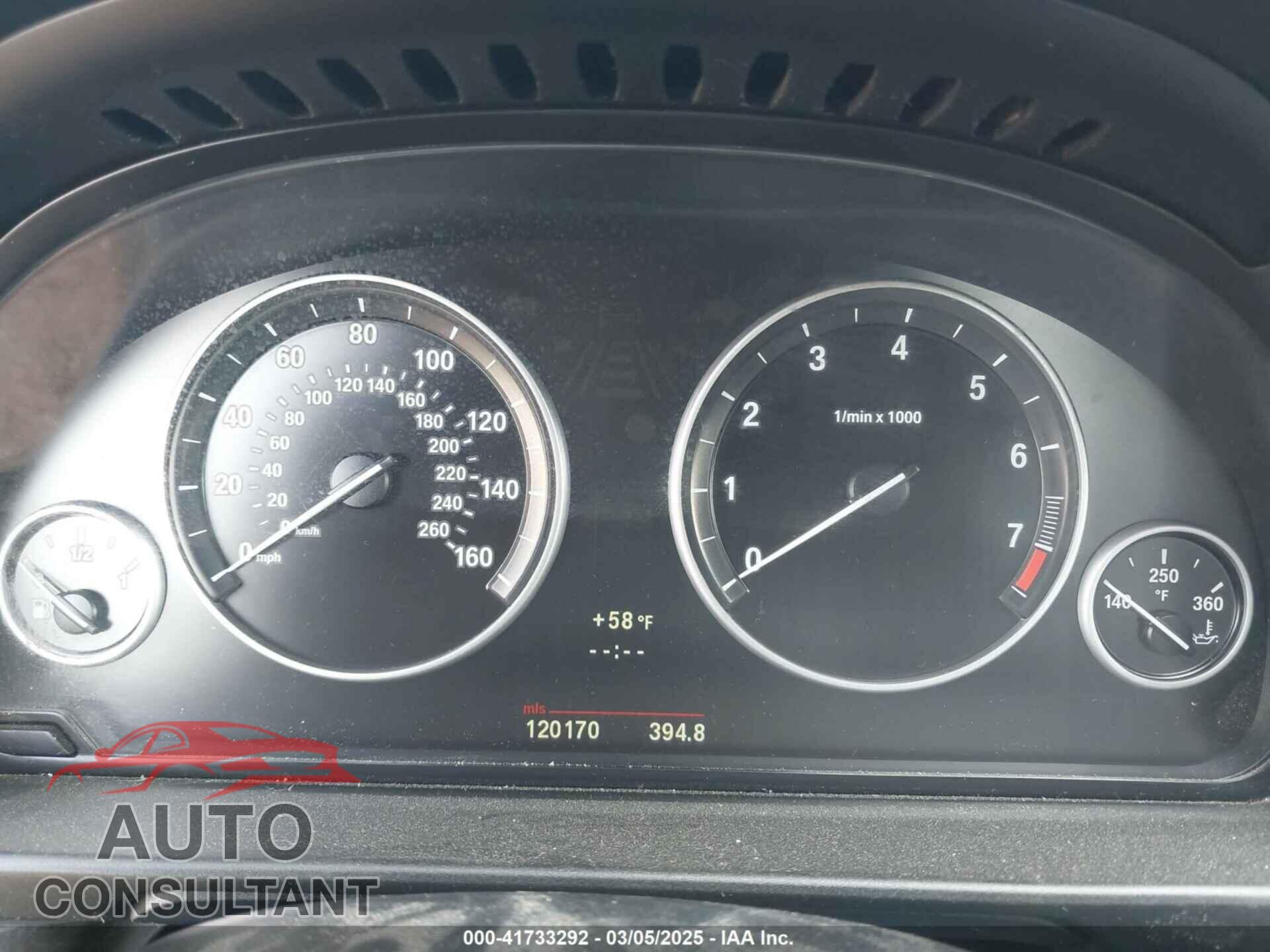 BMW 528I 2012 - WBAXG5C54CDW85368