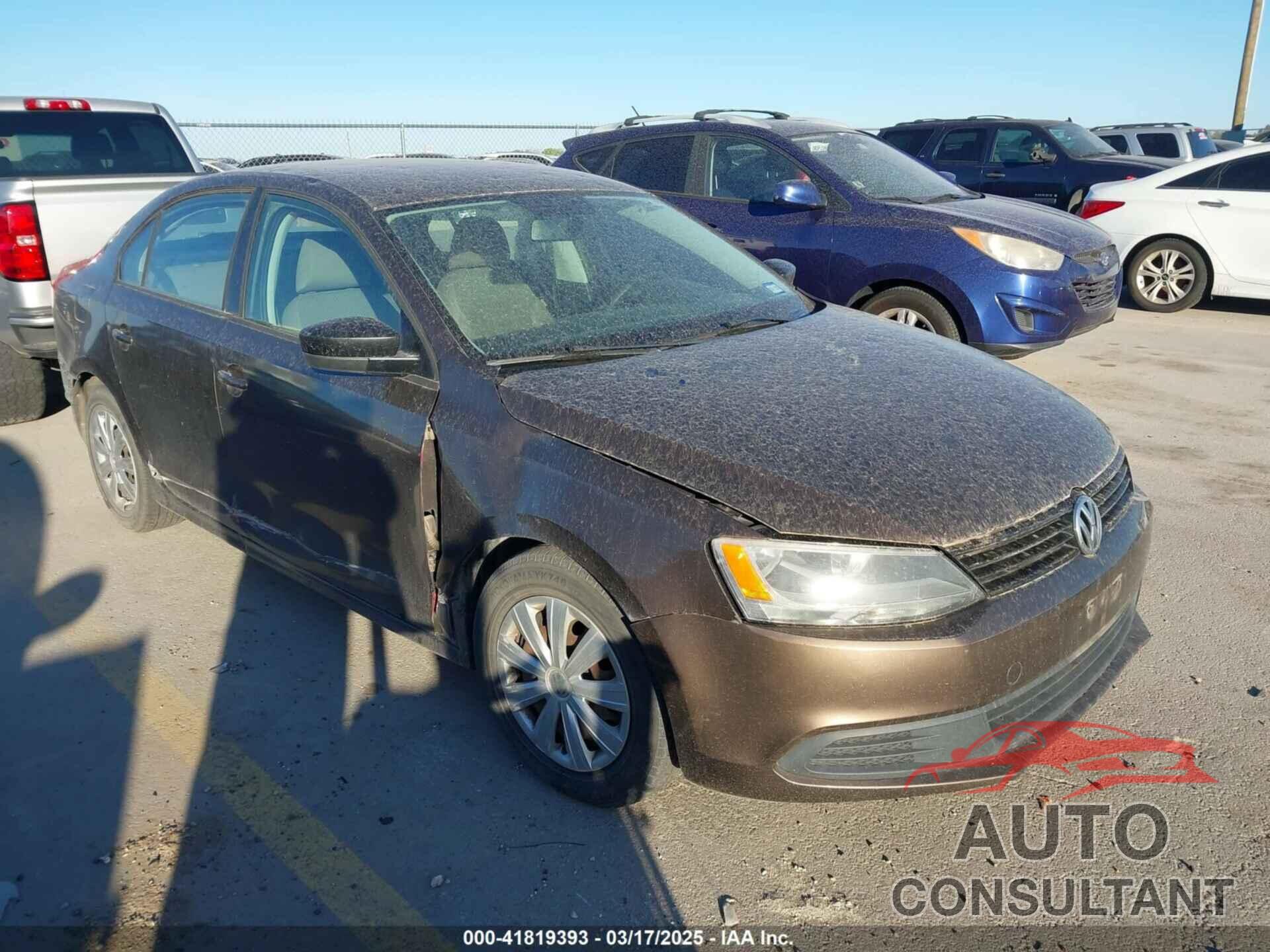 VOLKSWAGEN JETTA 2011 - 3VW2K7AJ1BM395161