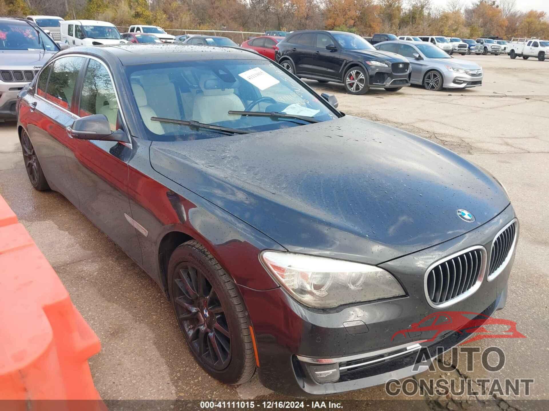 BMW ACTIVEHYBRID 740LI 2013 - WBAYE0C58DDD85561