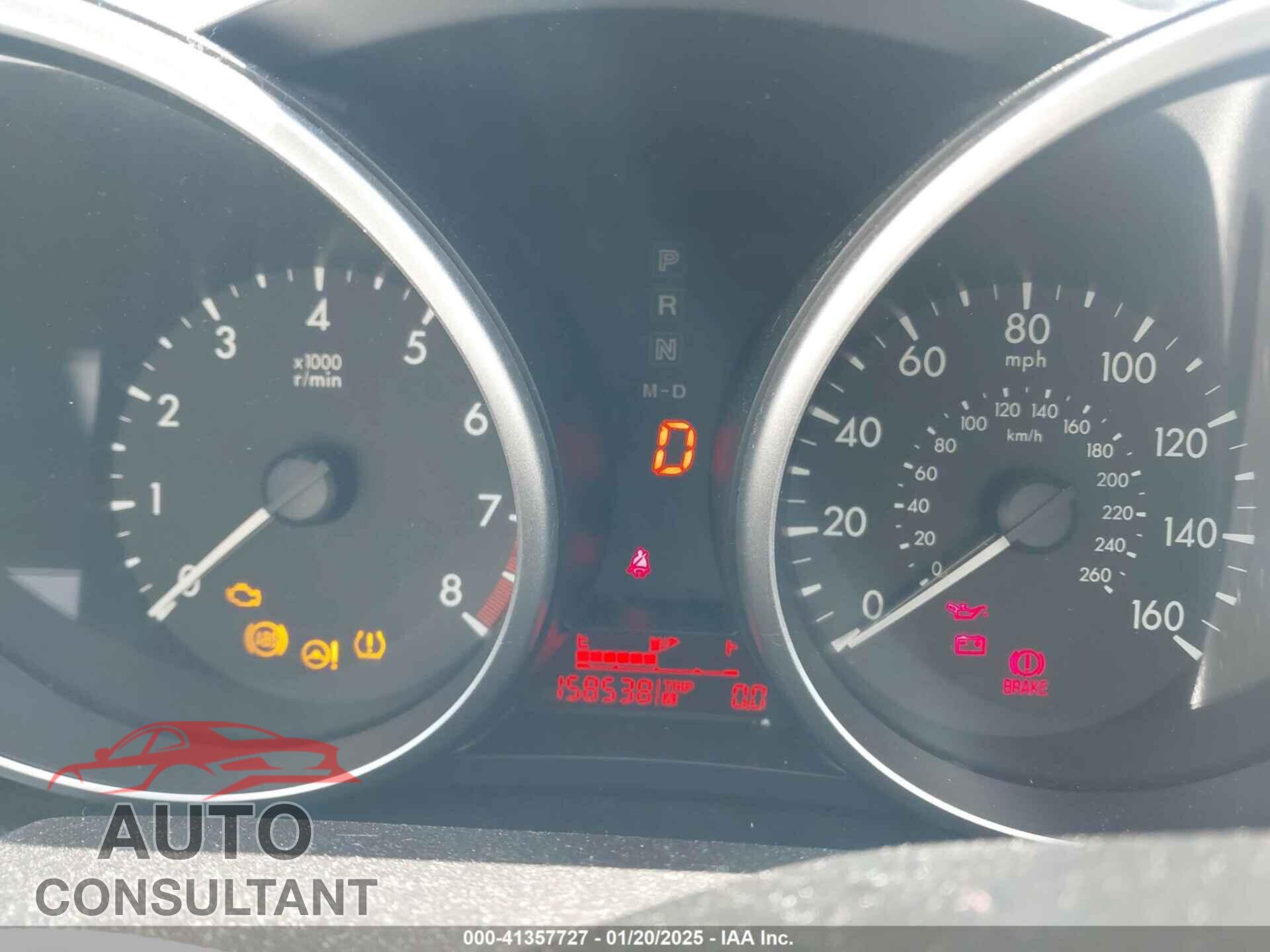 MAZDA MAZDA3 2010 - JM1BL1SFXA1352733