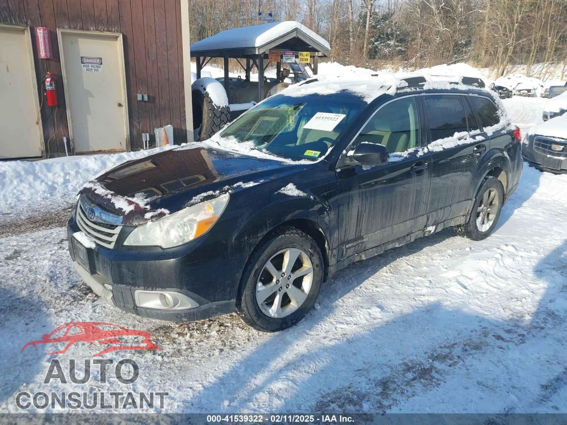 SUBARU OUTBACK 2011 - 4S4BRBGC5B3342163