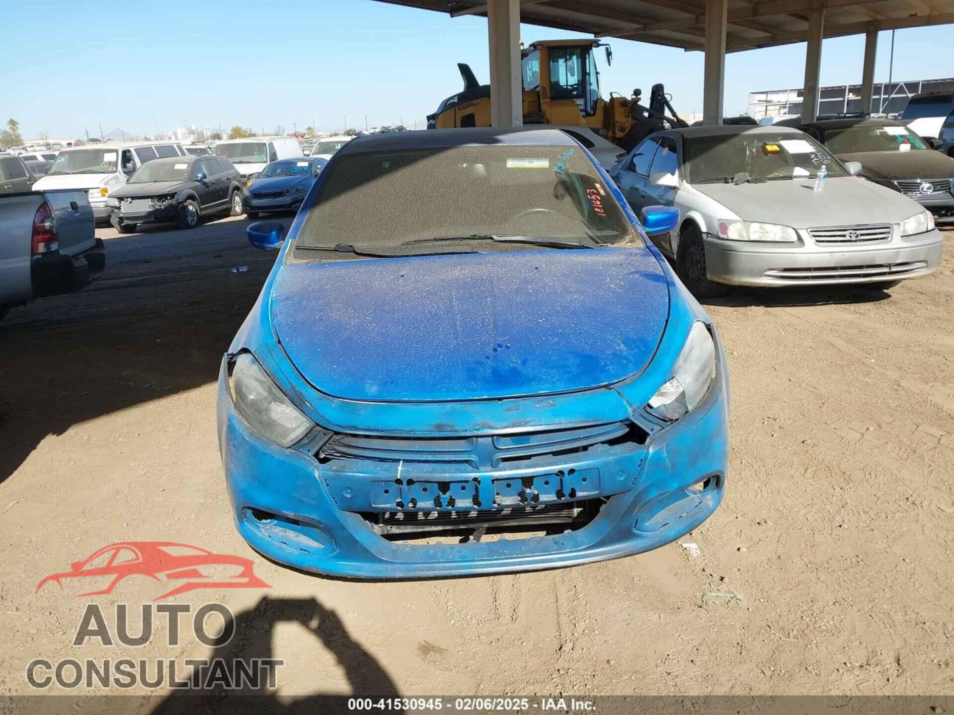 DODGE DART 2015 - 1C3CDFBB3FD181653