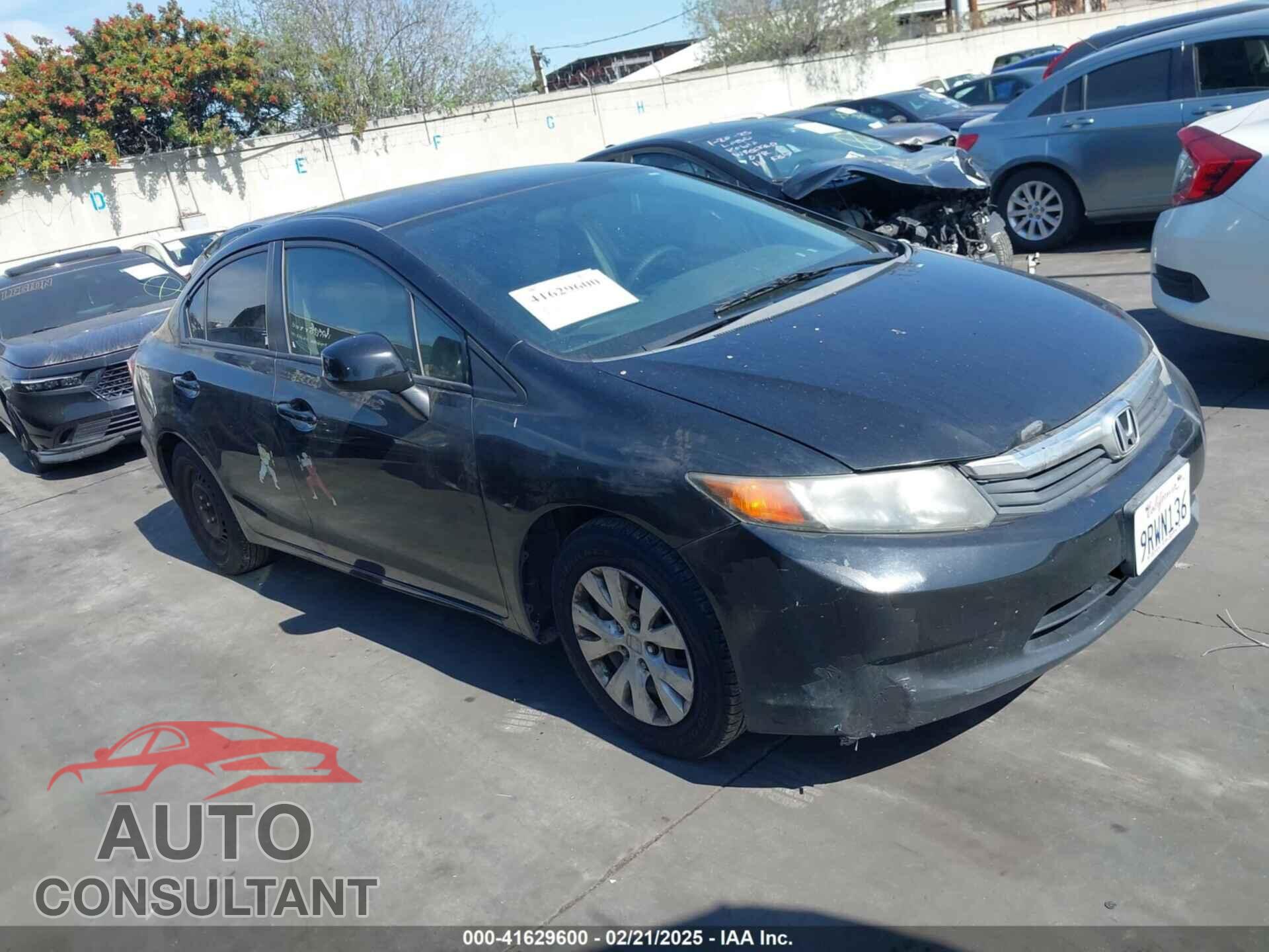 HONDA CIVIC 2012 - 2HGFB2F55CH323755