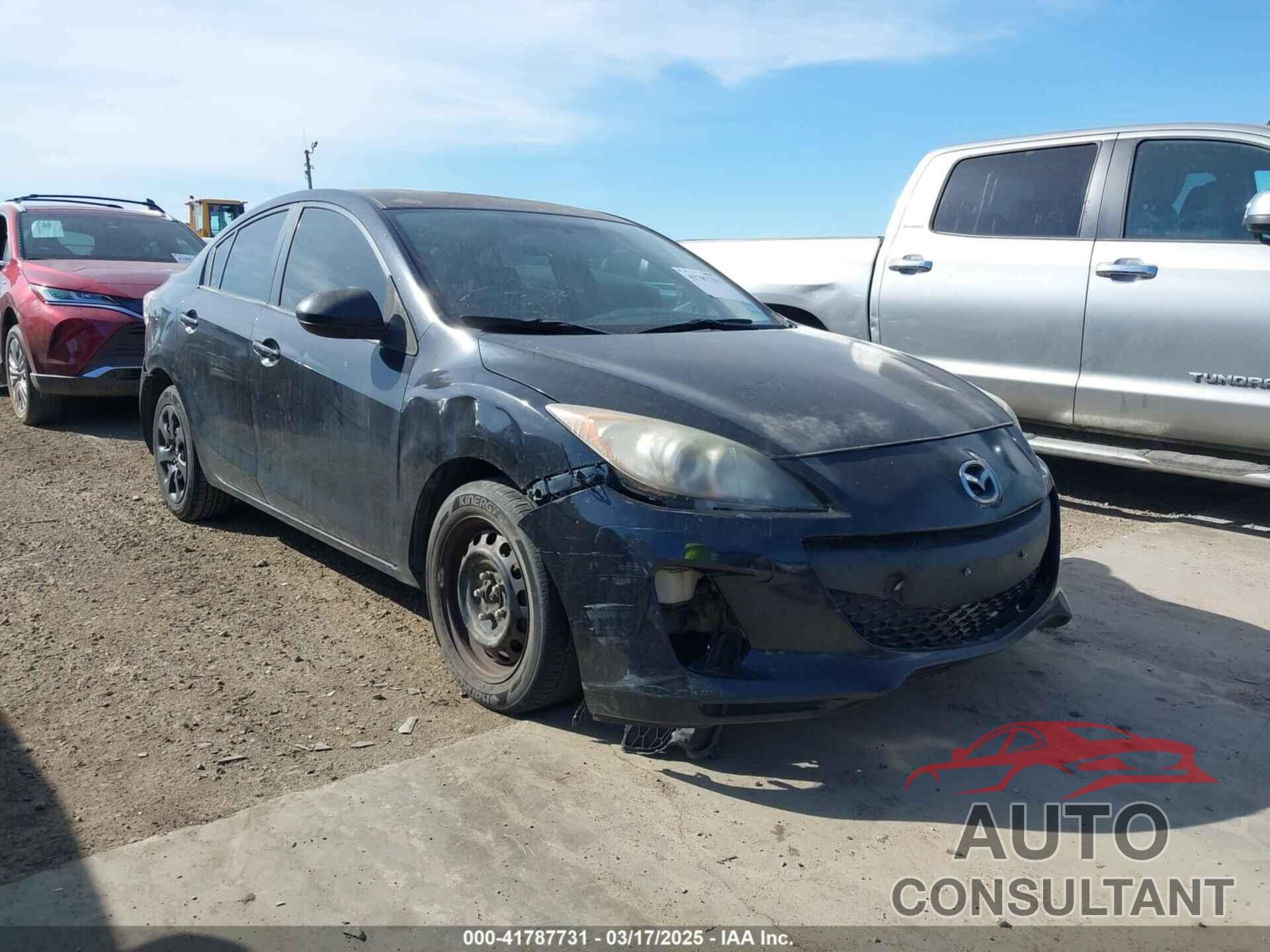 MAZDA MAZDA3 2013 - JM1BL1TF6D1838362