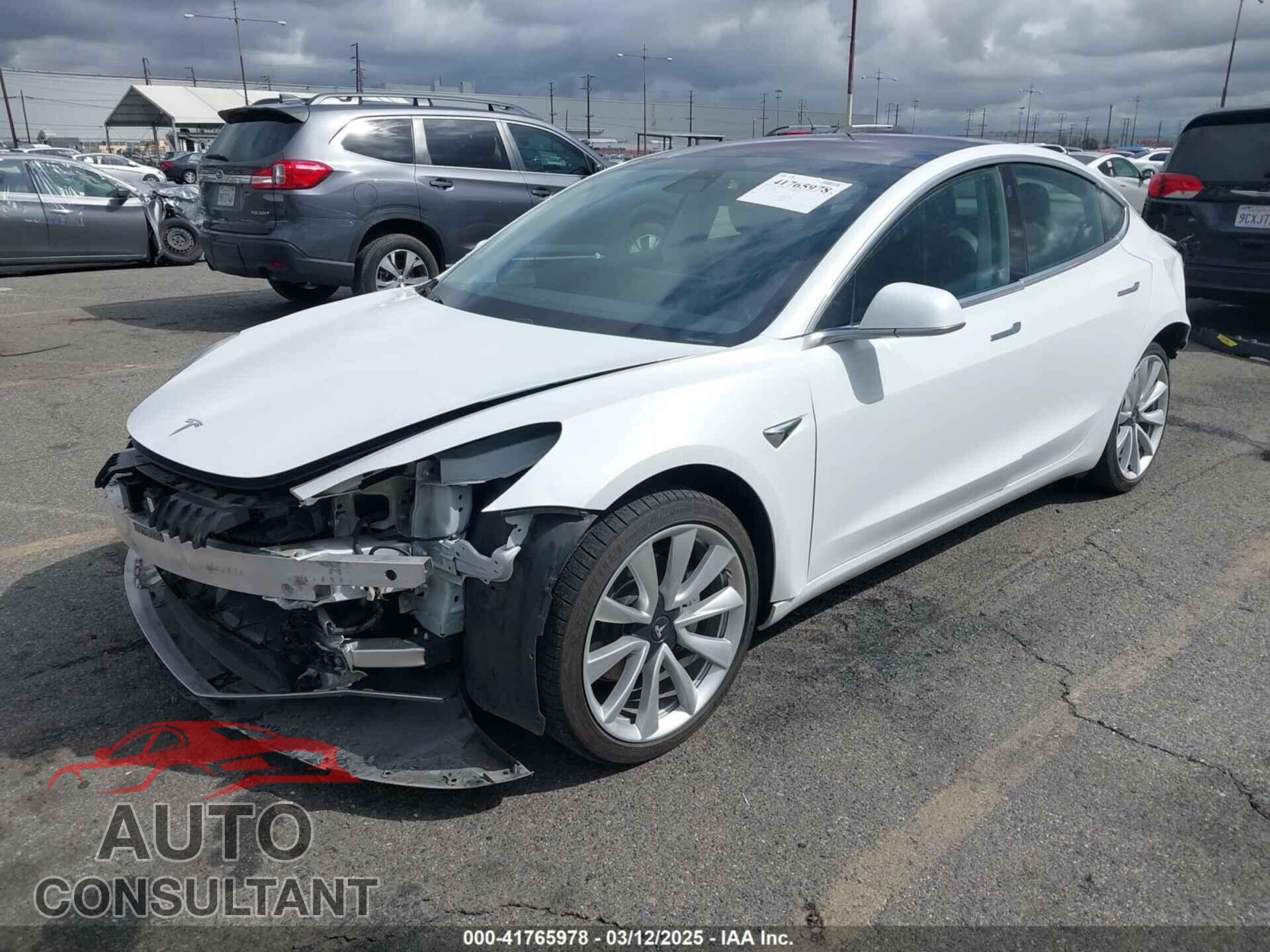 TESLA MODEL 3 2018 - 5YJ3E1EA6JF053052