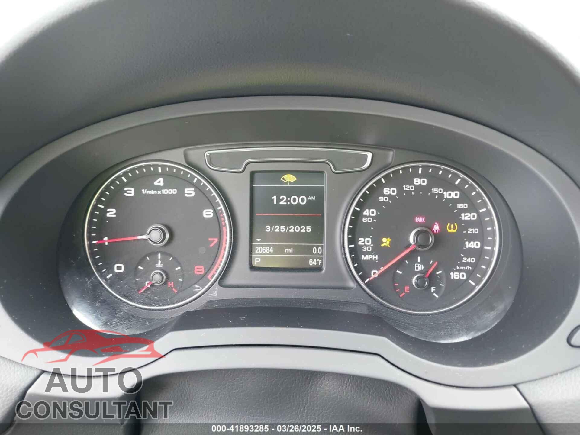 AUDI Q3 2016 - WA1EFCFS7GR024620