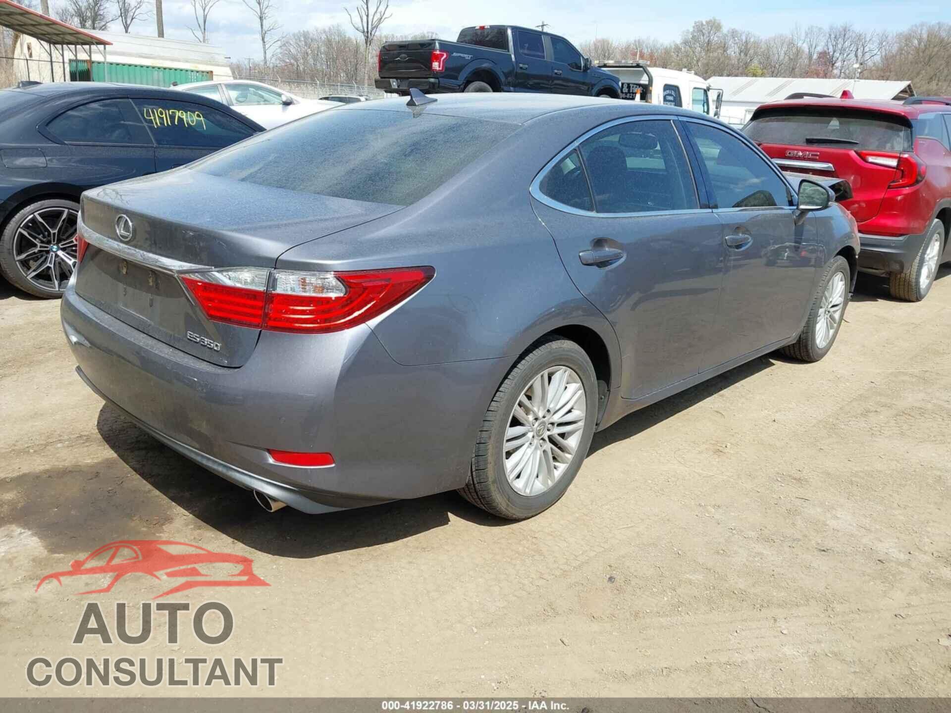 LEXUS ES 350 2013 - JTHBK1GG4D2028601