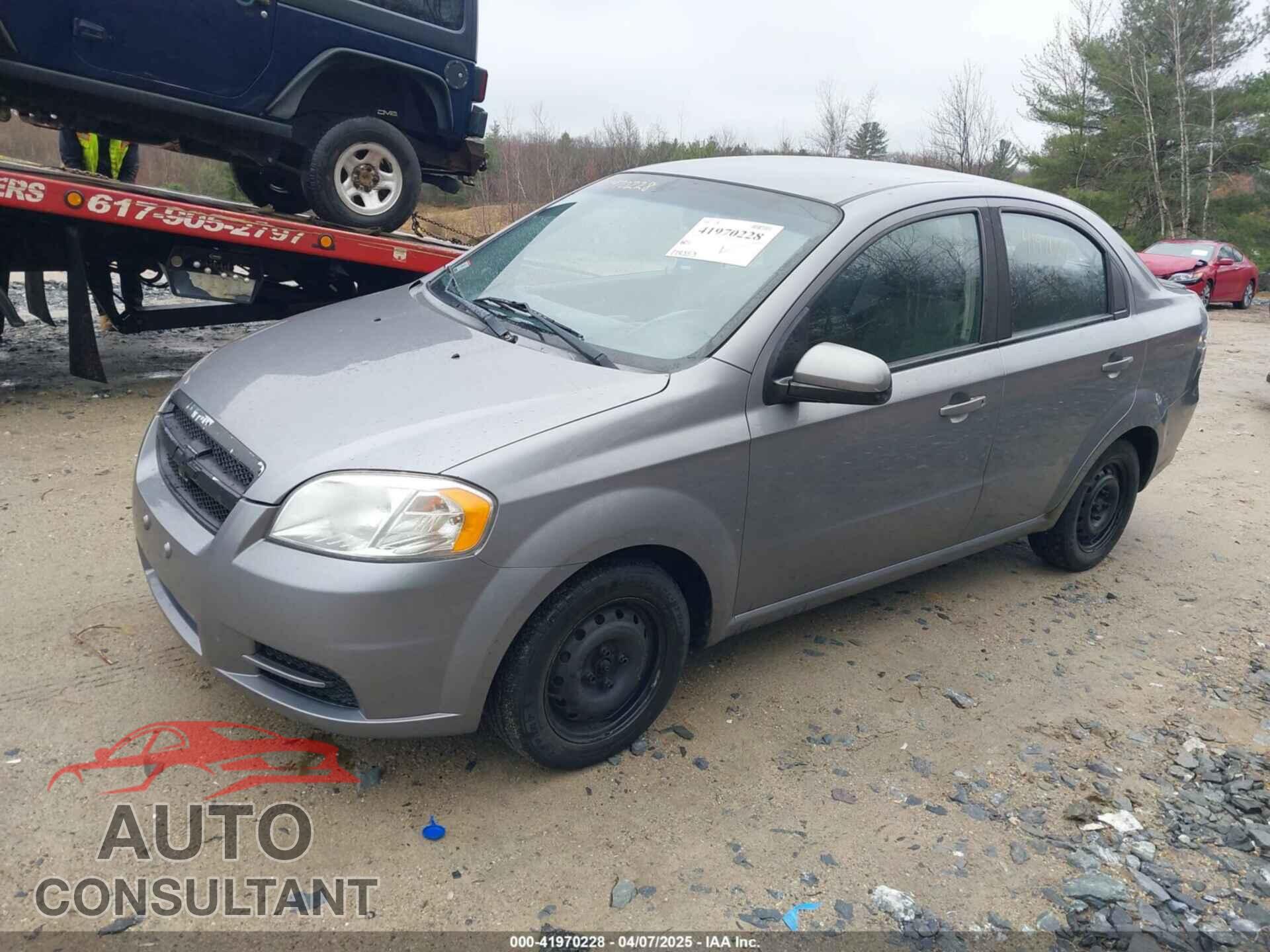 CHEVROLET AVEO 2011 - KL1TD5DE7BB150593