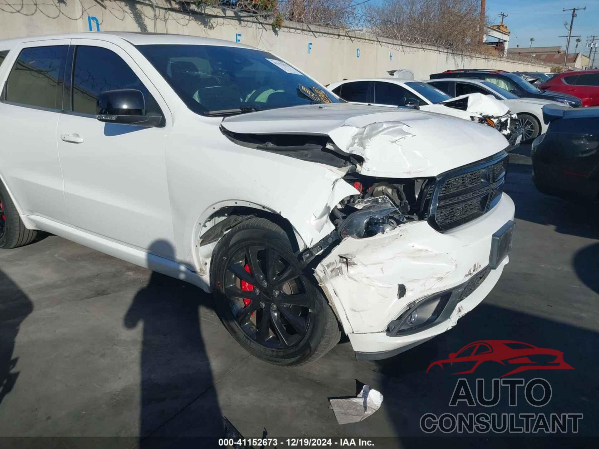 DODGE DURANGO 2017 - 1C4SDJCT8HC660984