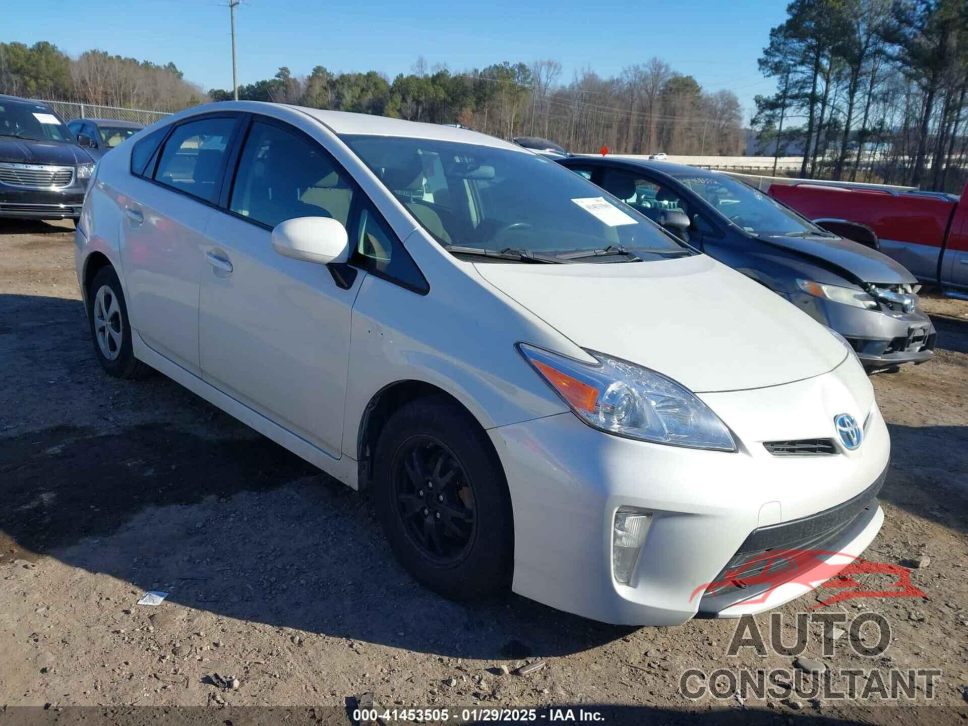 TOYOTA PRIUS 2012 - JTDKN3DU8C5400470