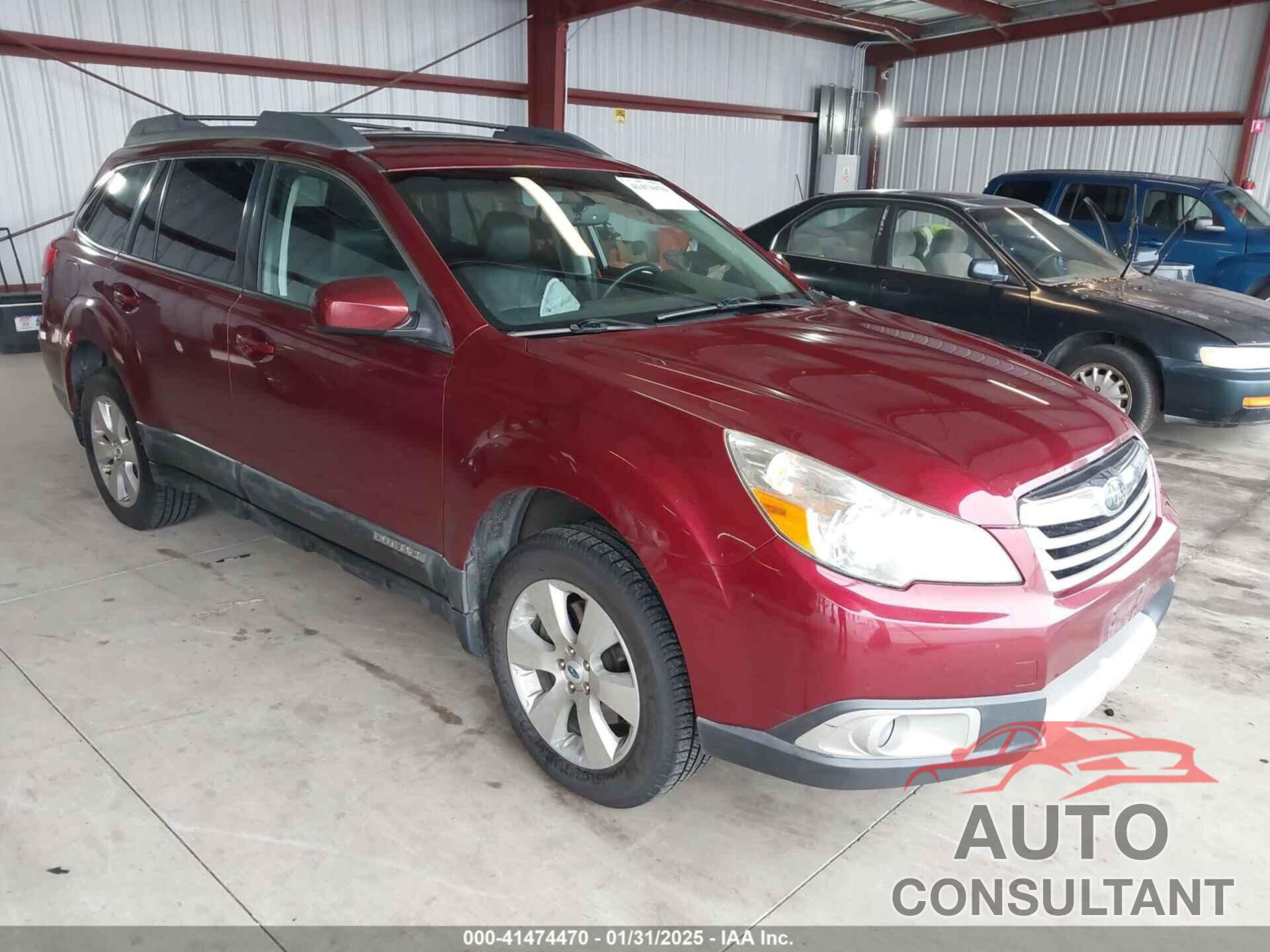 SUBARU OUTBACK 2012 - 4S4BRDLC0C2284343