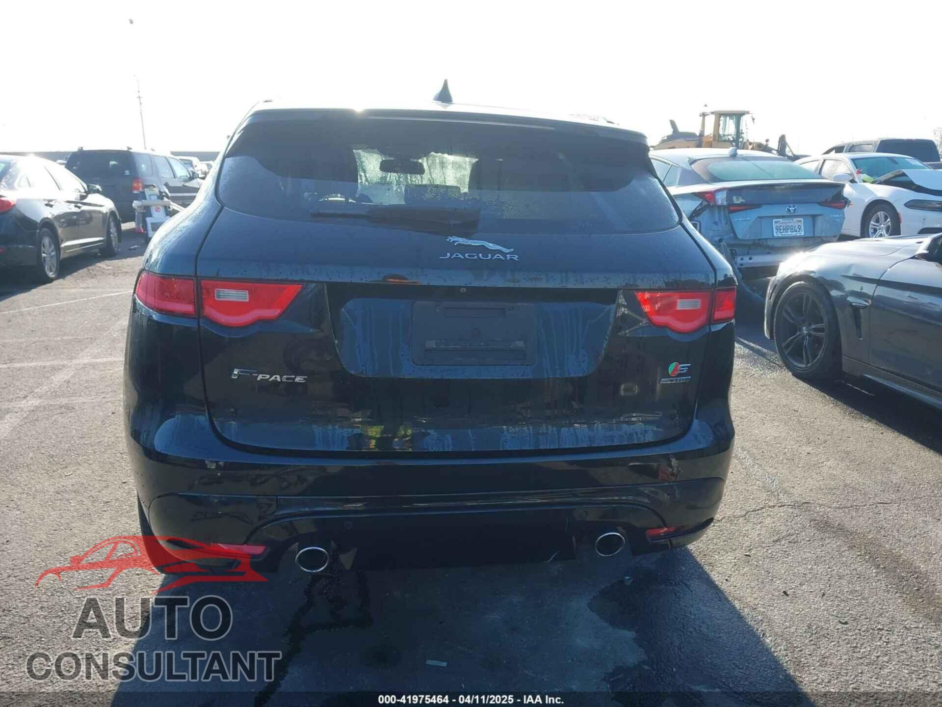JAGUAR F-PACE 2018 - SADCM2FVXJA899997